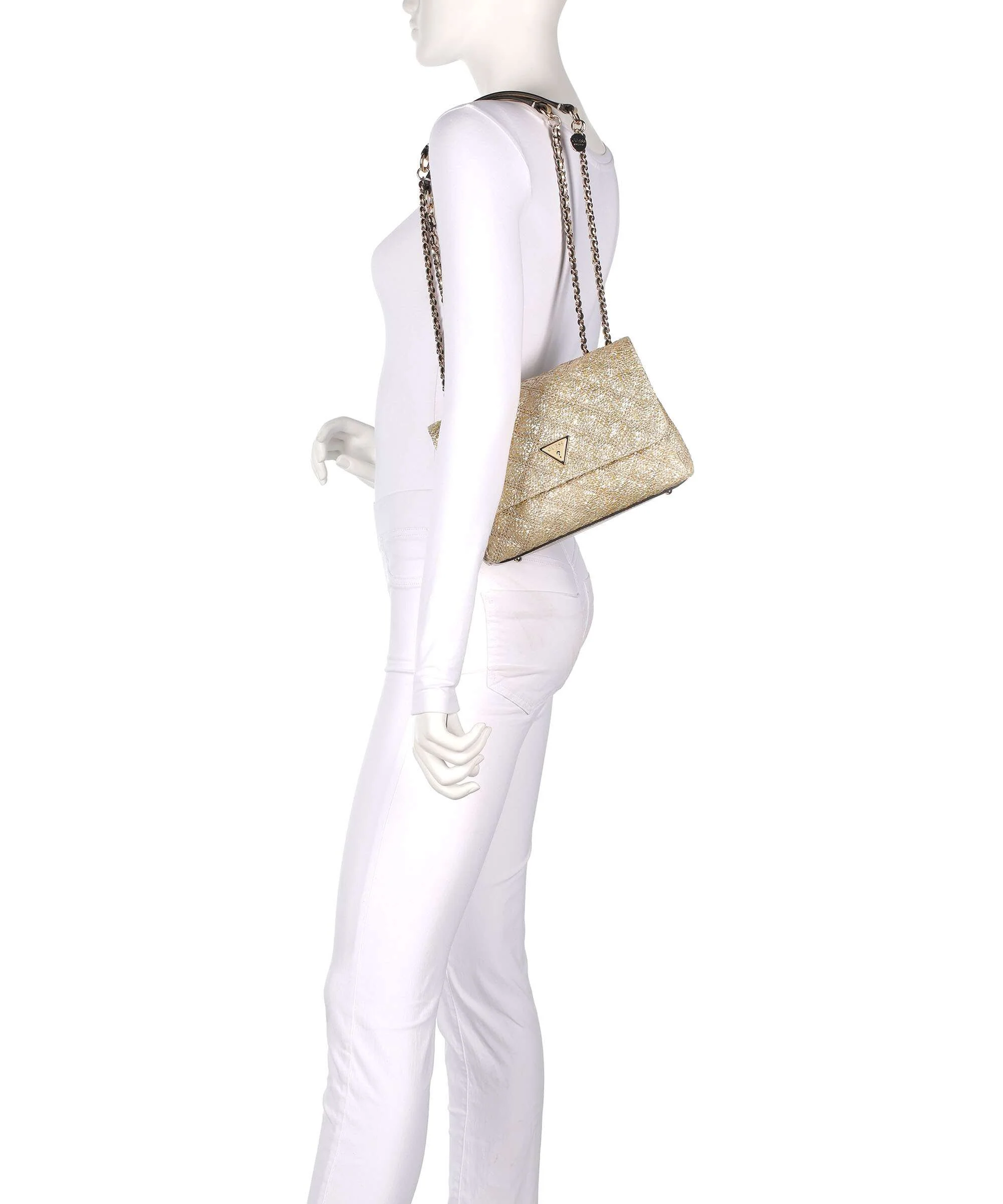 Guess Giully Shoulder bag gold - Image 3