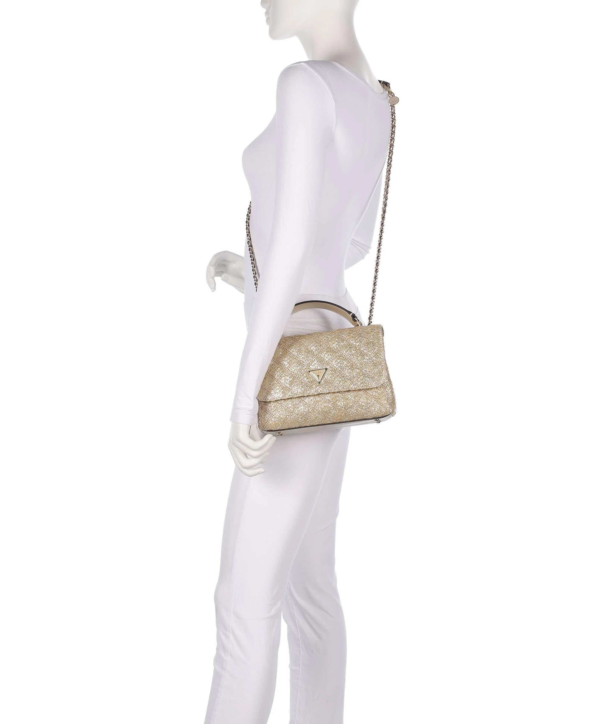 Guess Giully Shoulder bag gold - Image 4