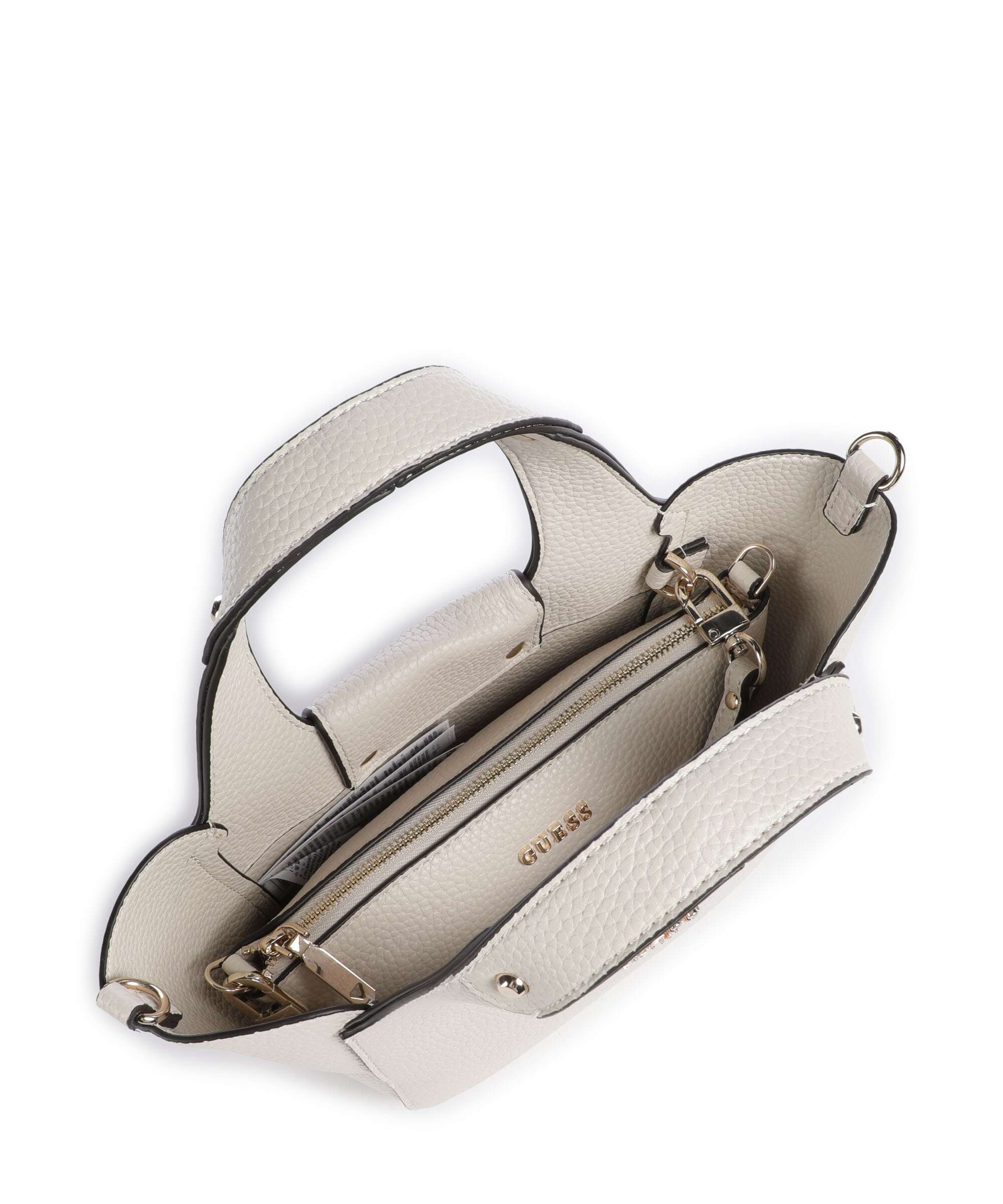 Guess Helina Mini Handbag bone - Image 7