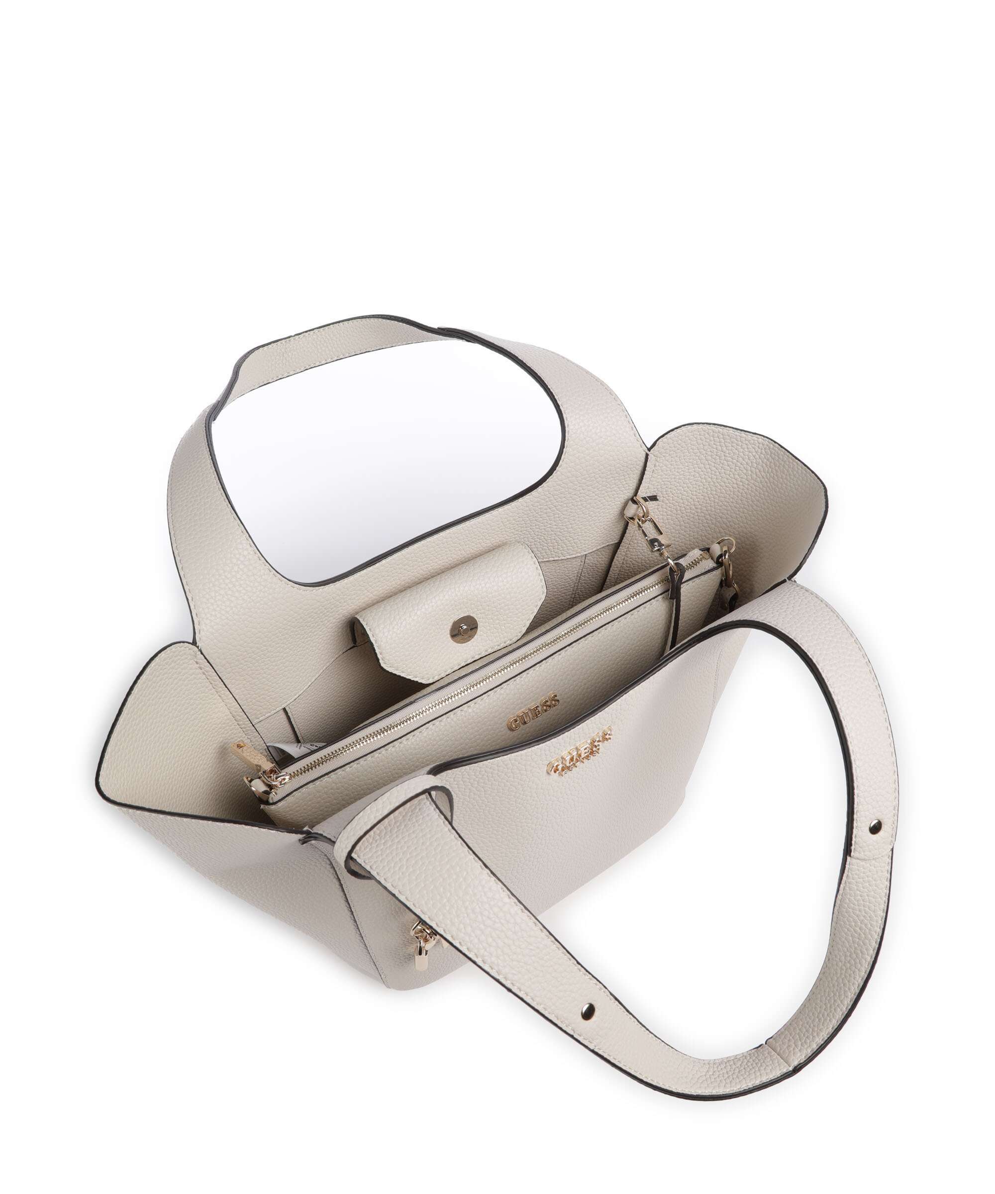 Guess Helina Tote bag bone - Image 6
