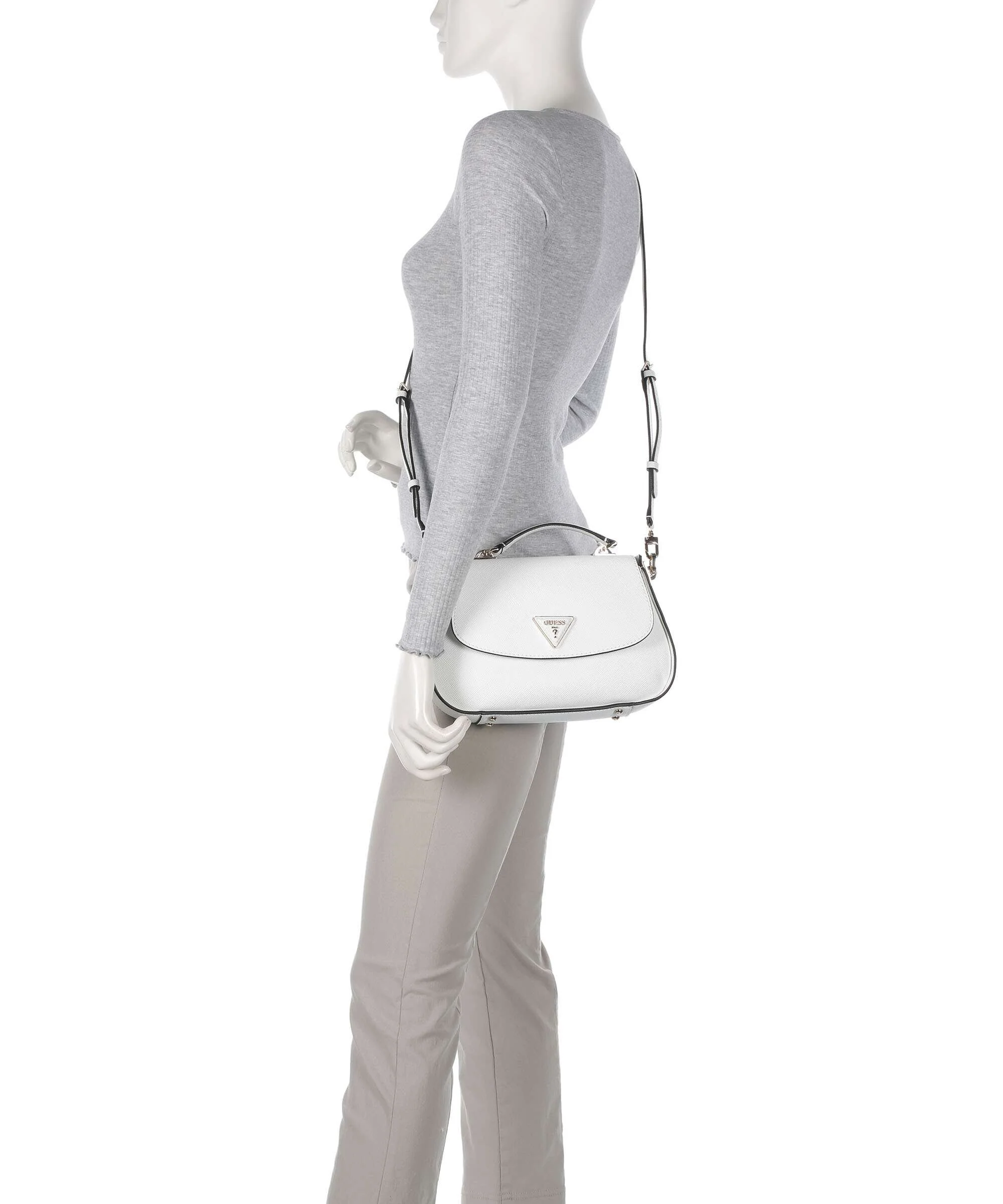 Guess Jazlynn Eco Handbag white - Image 3