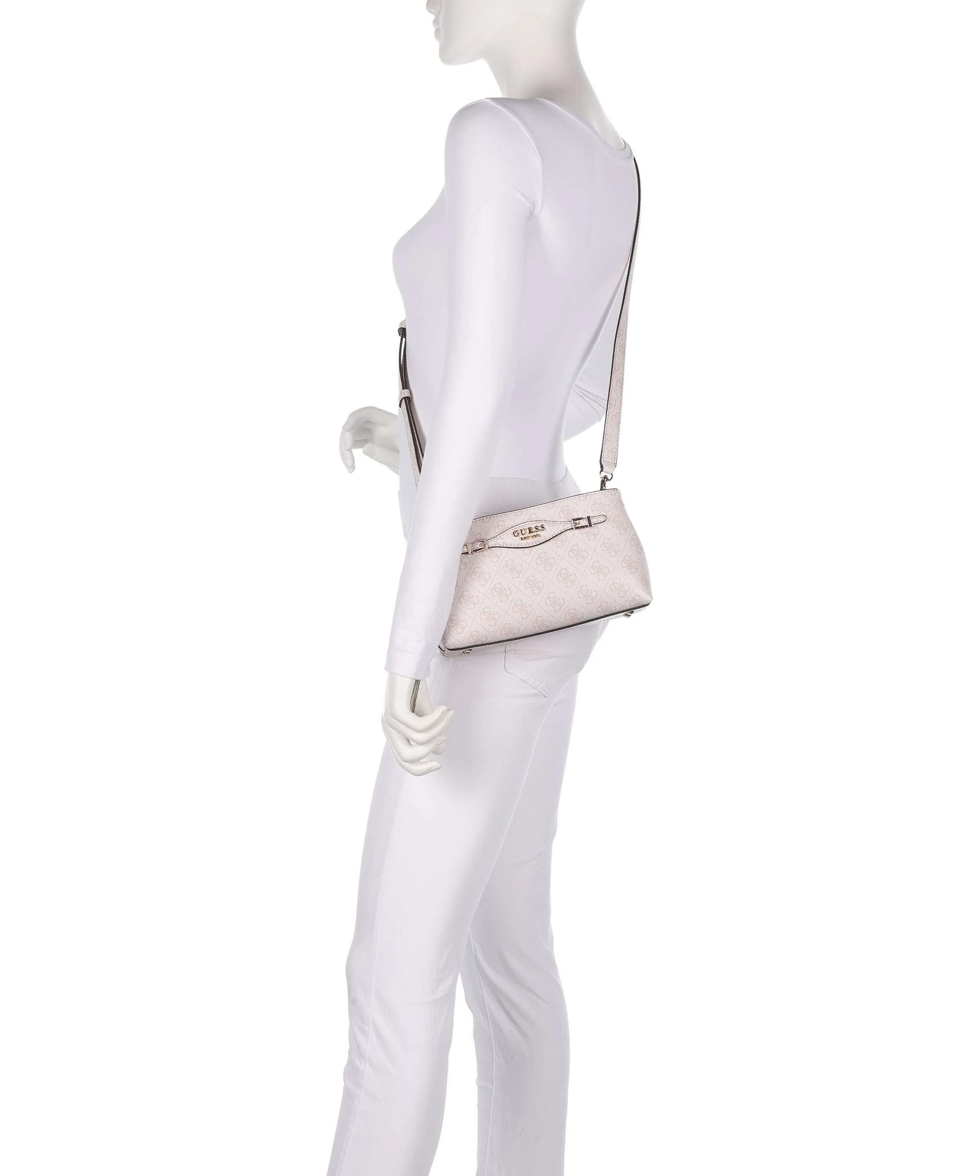 Guess Katya 4G Logo Crossbody bag rose water logo - Image 3