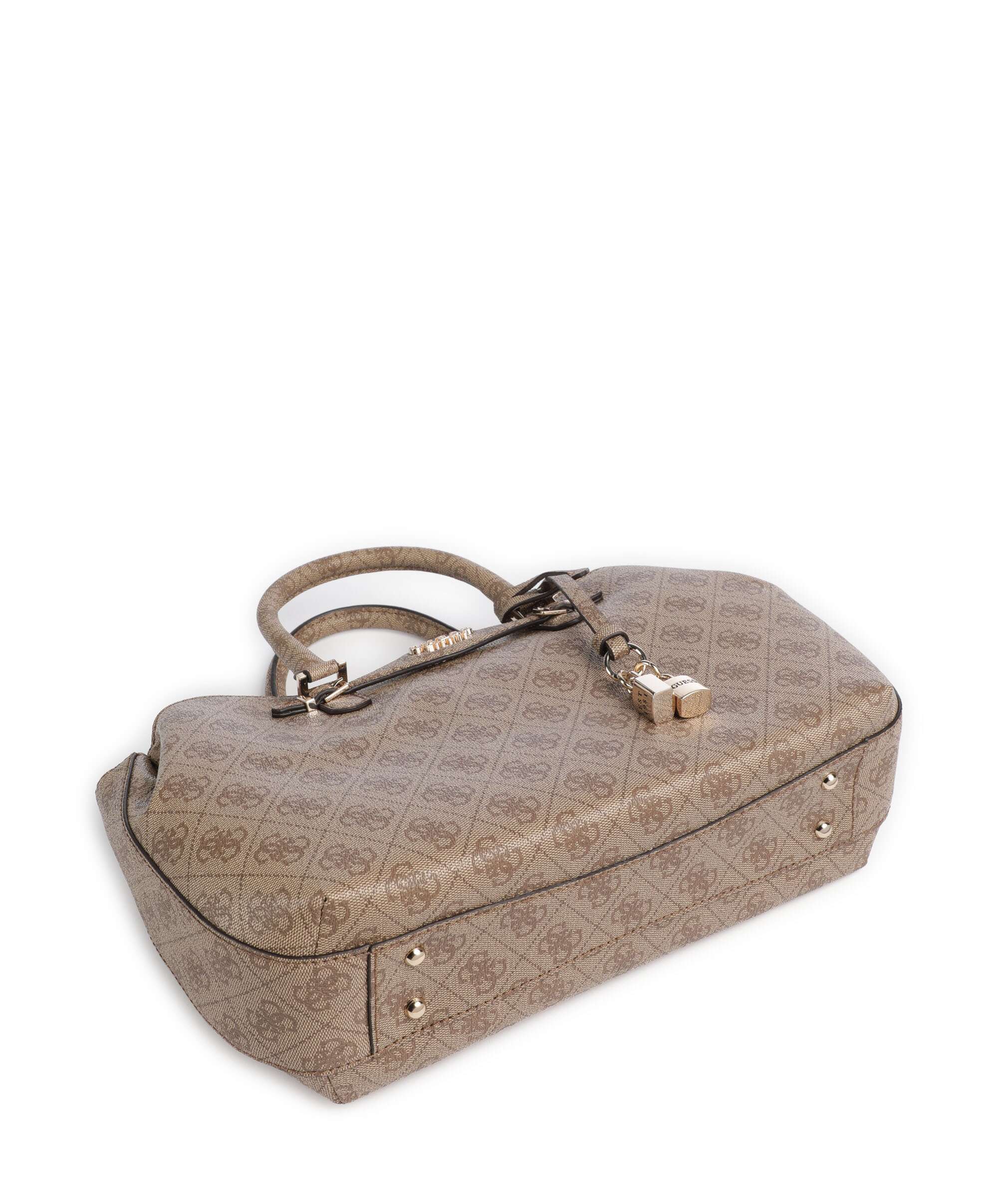 Guess Katya 4G Logo Handbag latte logo - Image 4