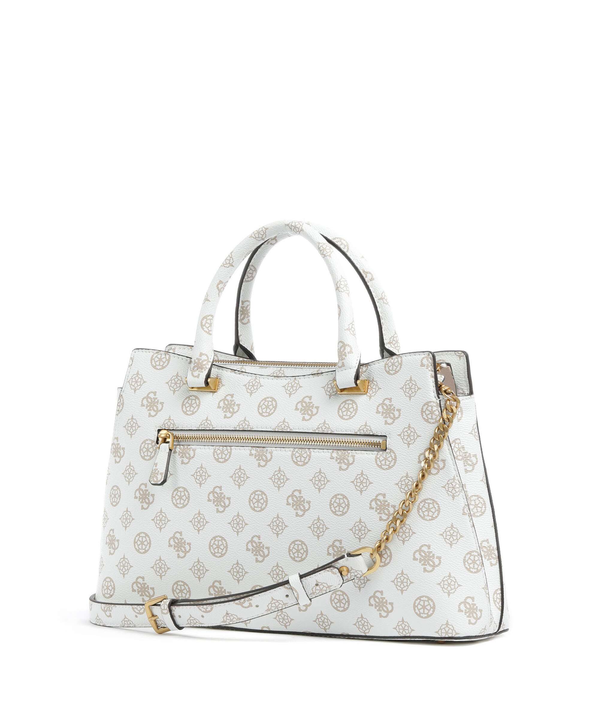 Guess Kuba Handbag white logo - Image 2