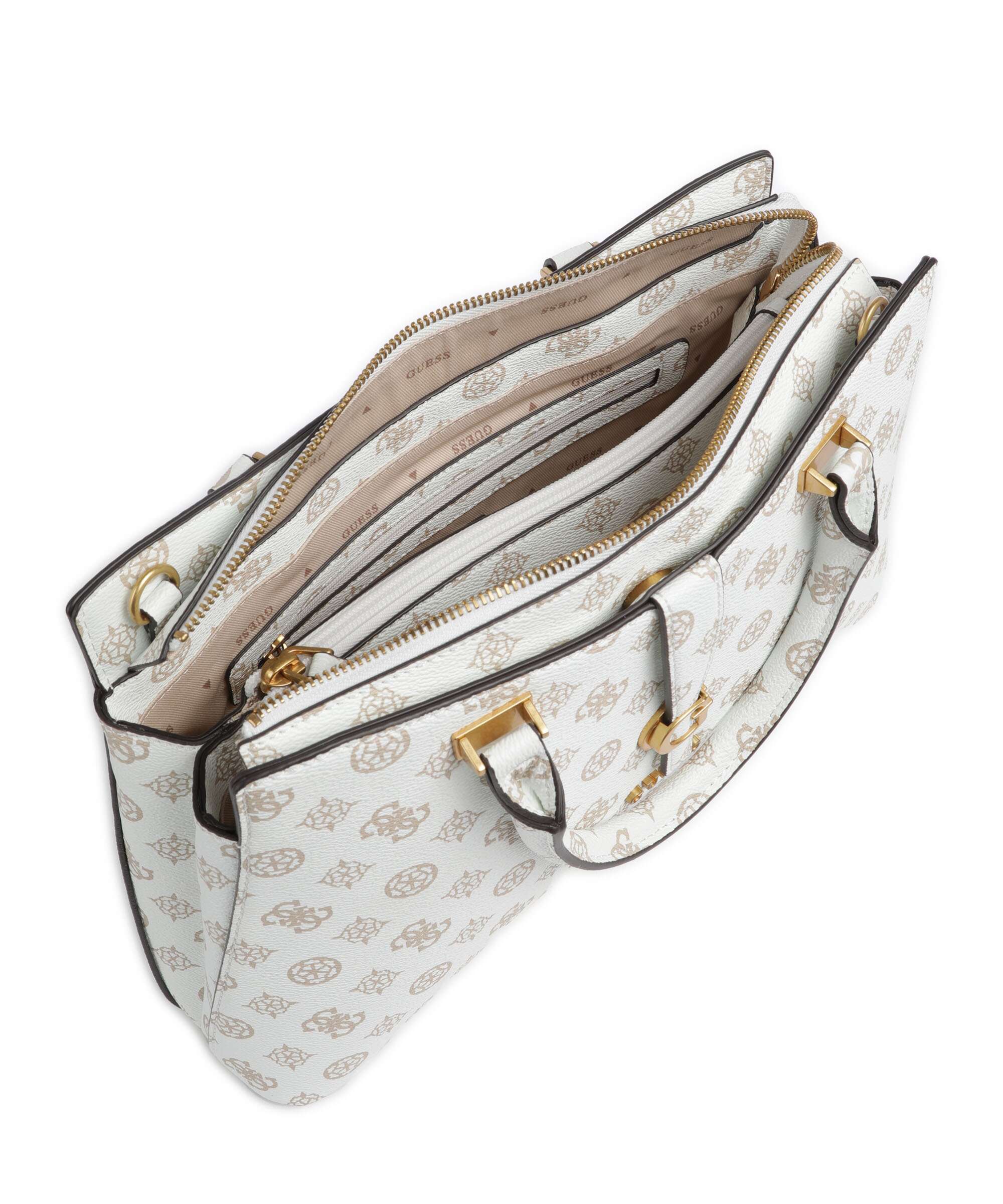 Guess Kuba Handbag white logo - Image 7