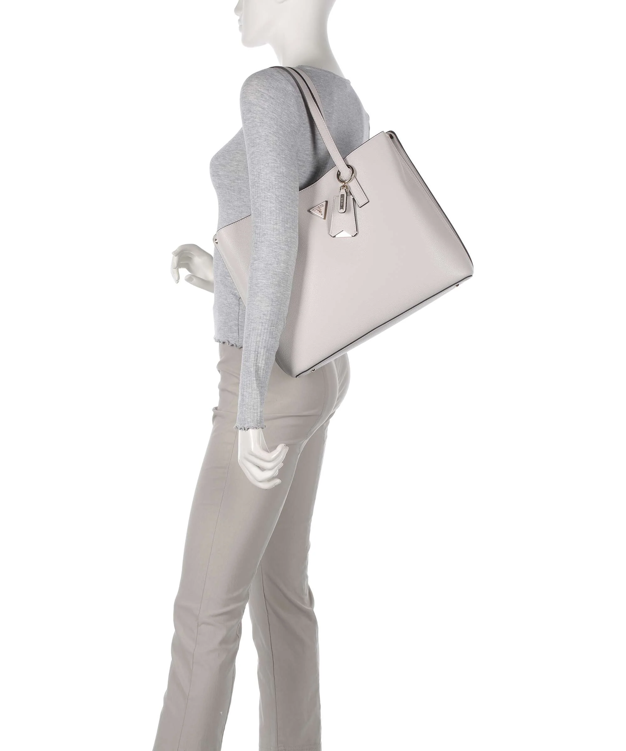 Guess Meridian Tote bag ivory - Image 3
