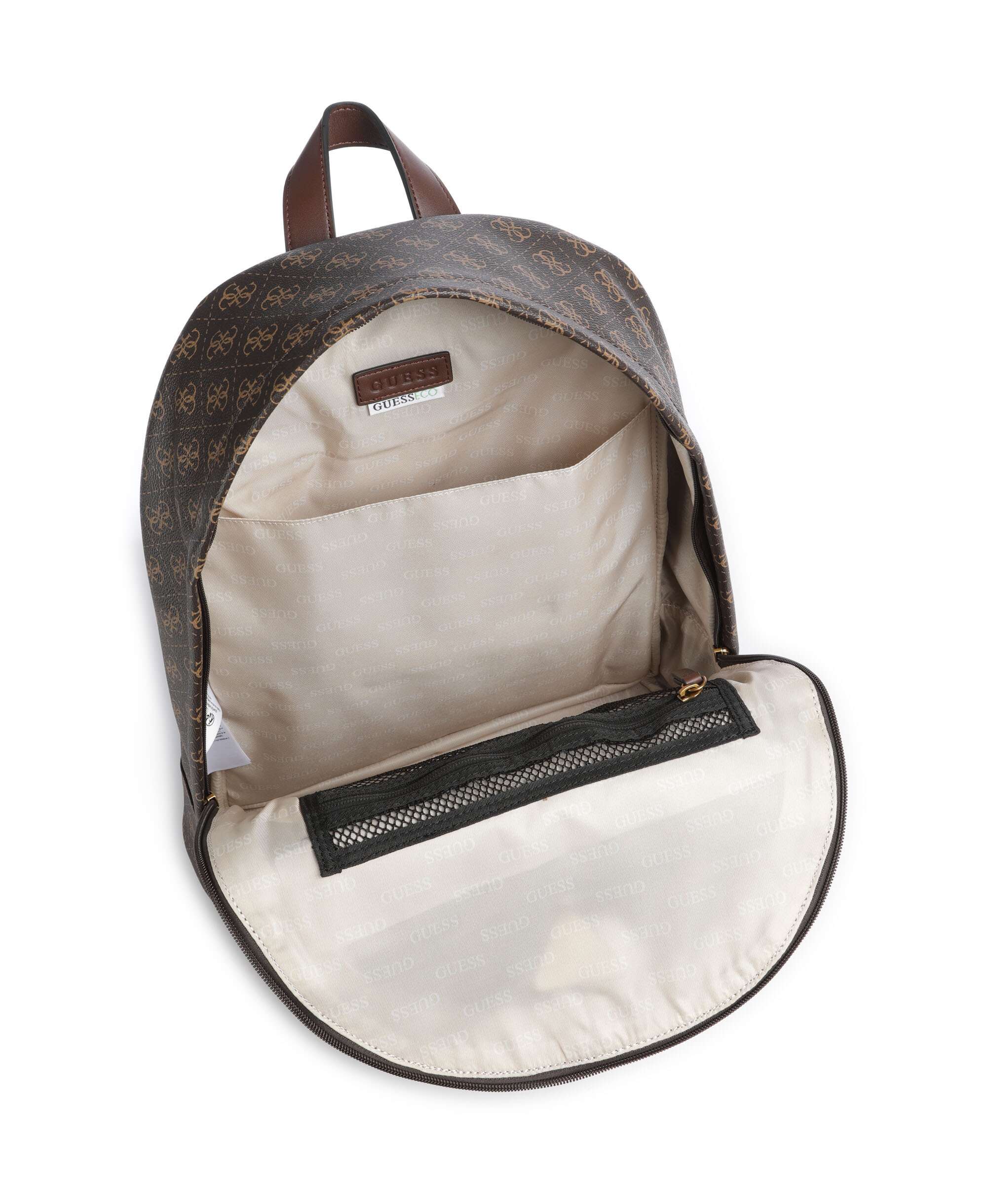 Guess Milano Backpack brown/ochre/burgundy - Image 5