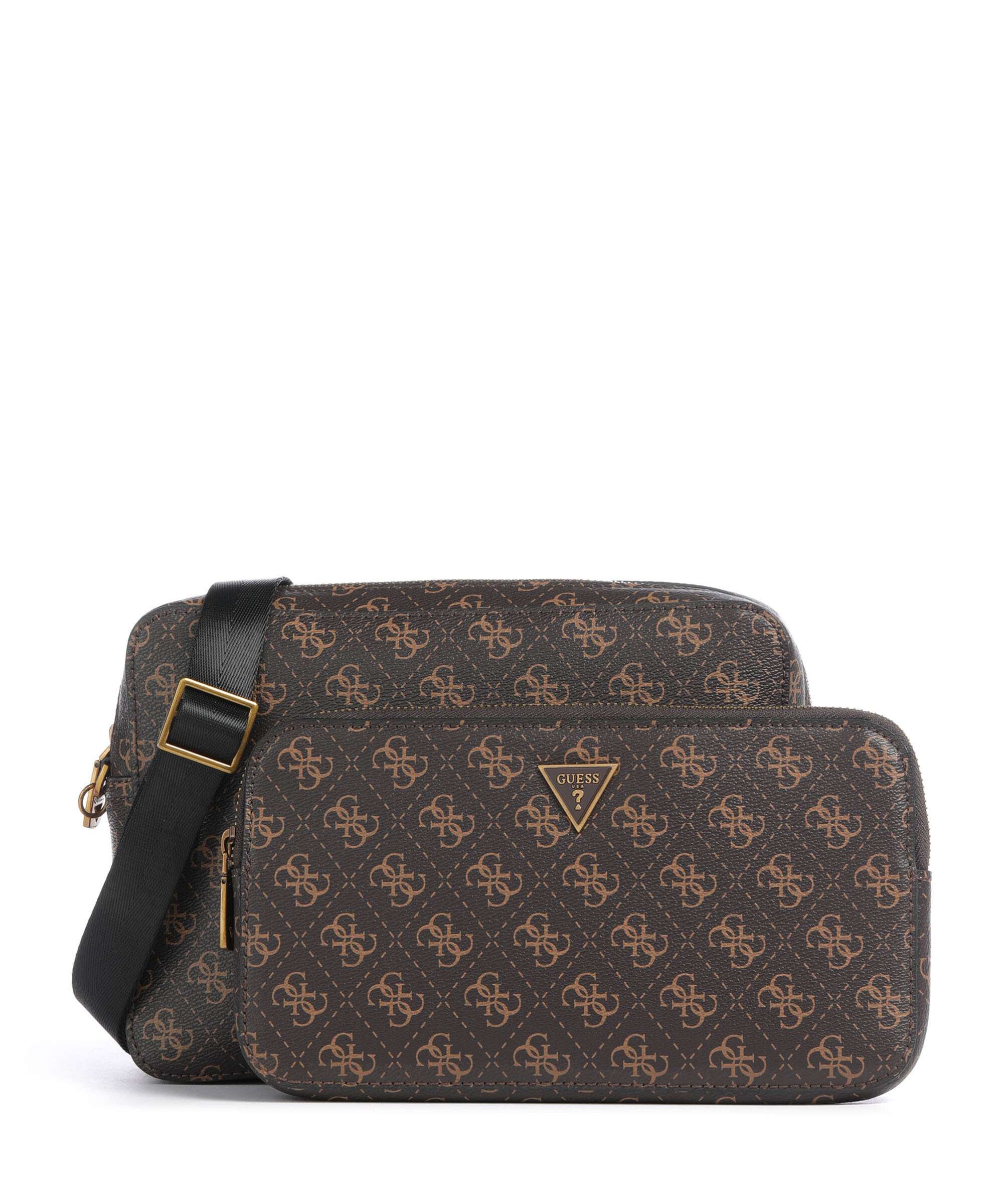 Guess Milano Crossbody bag brown/ochre/burgundy - Image 2