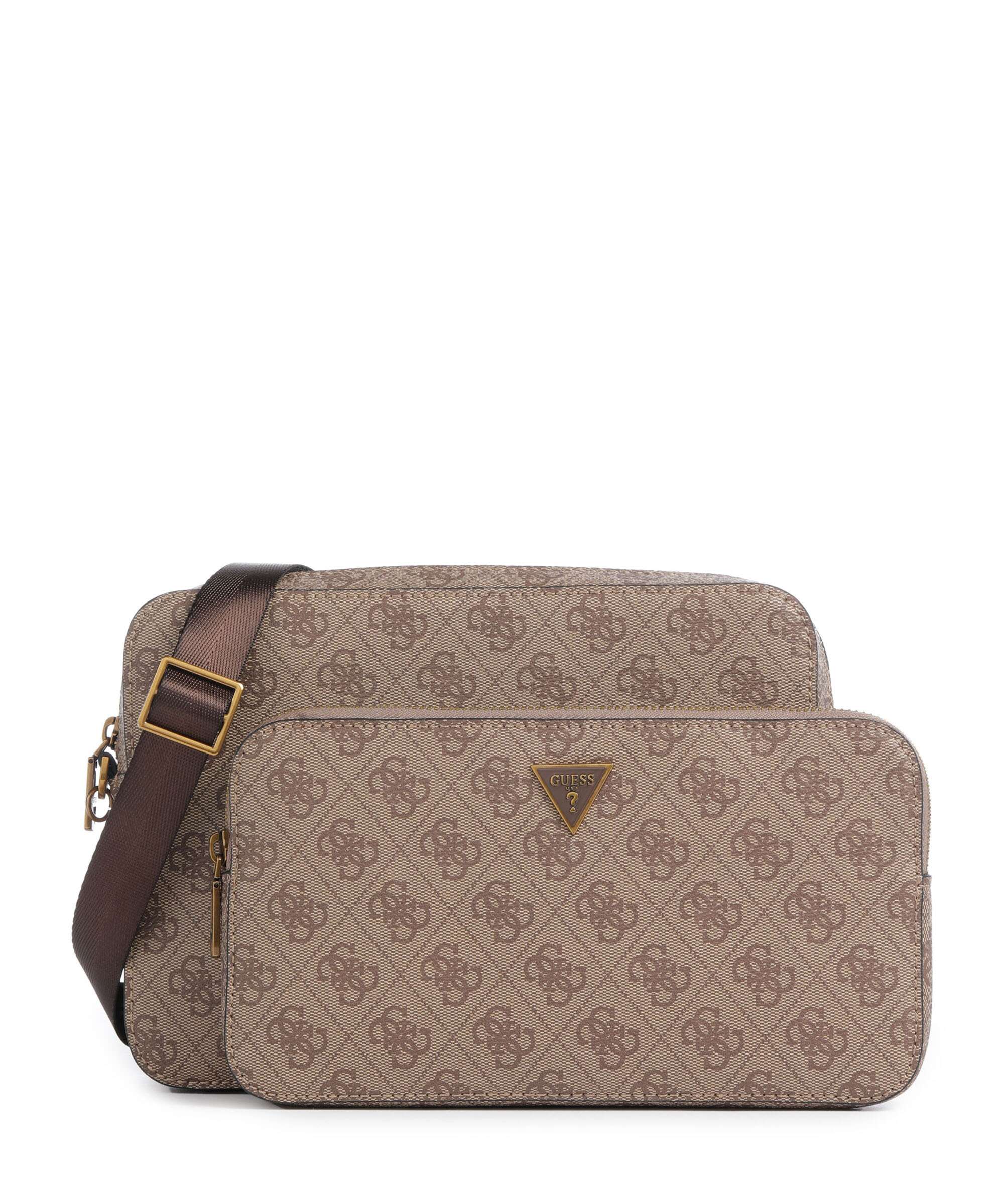Guess Milano Crossbody bag beige/brown/blue - Image 2