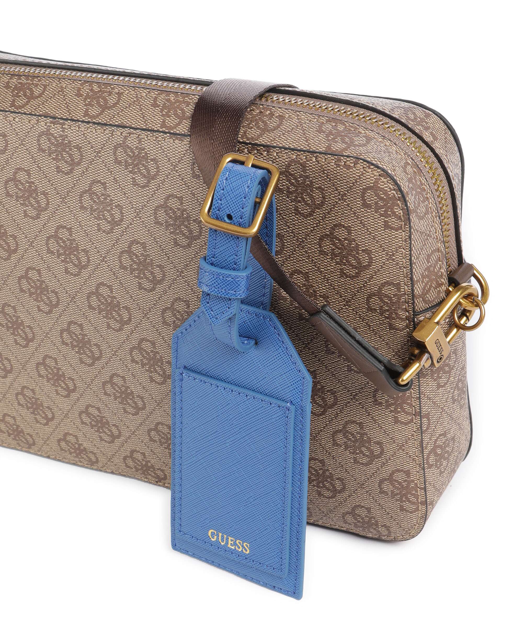 Guess Milano Crossbody bag beige/brown/blue - Image 7