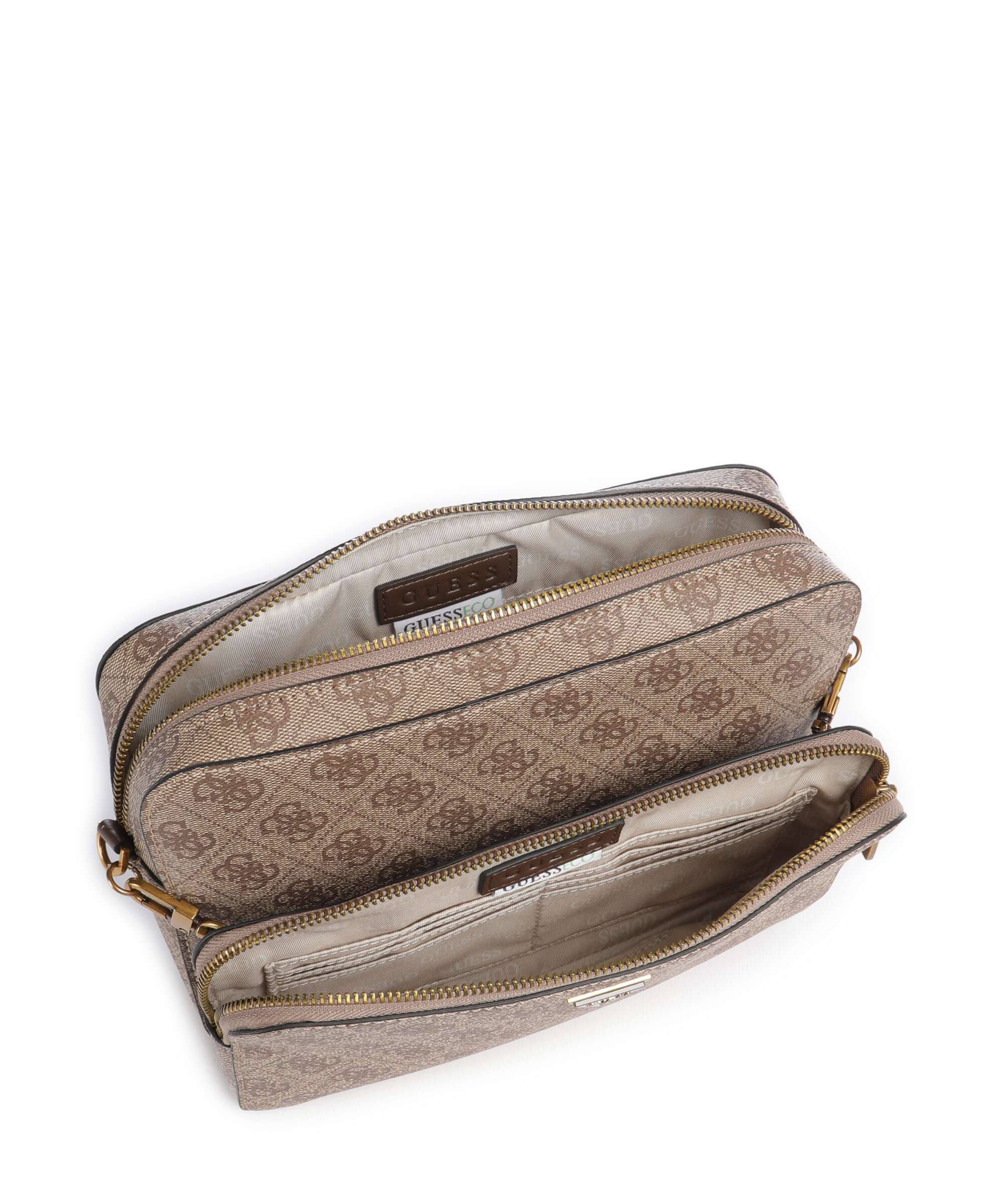 Guess Milano Crossbody bag beige/brown/blue - Image 8