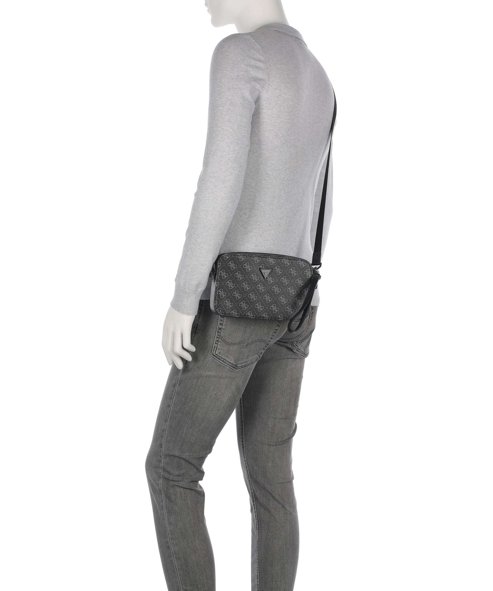 Guess Milano Crossbody bag dark black - Image 3