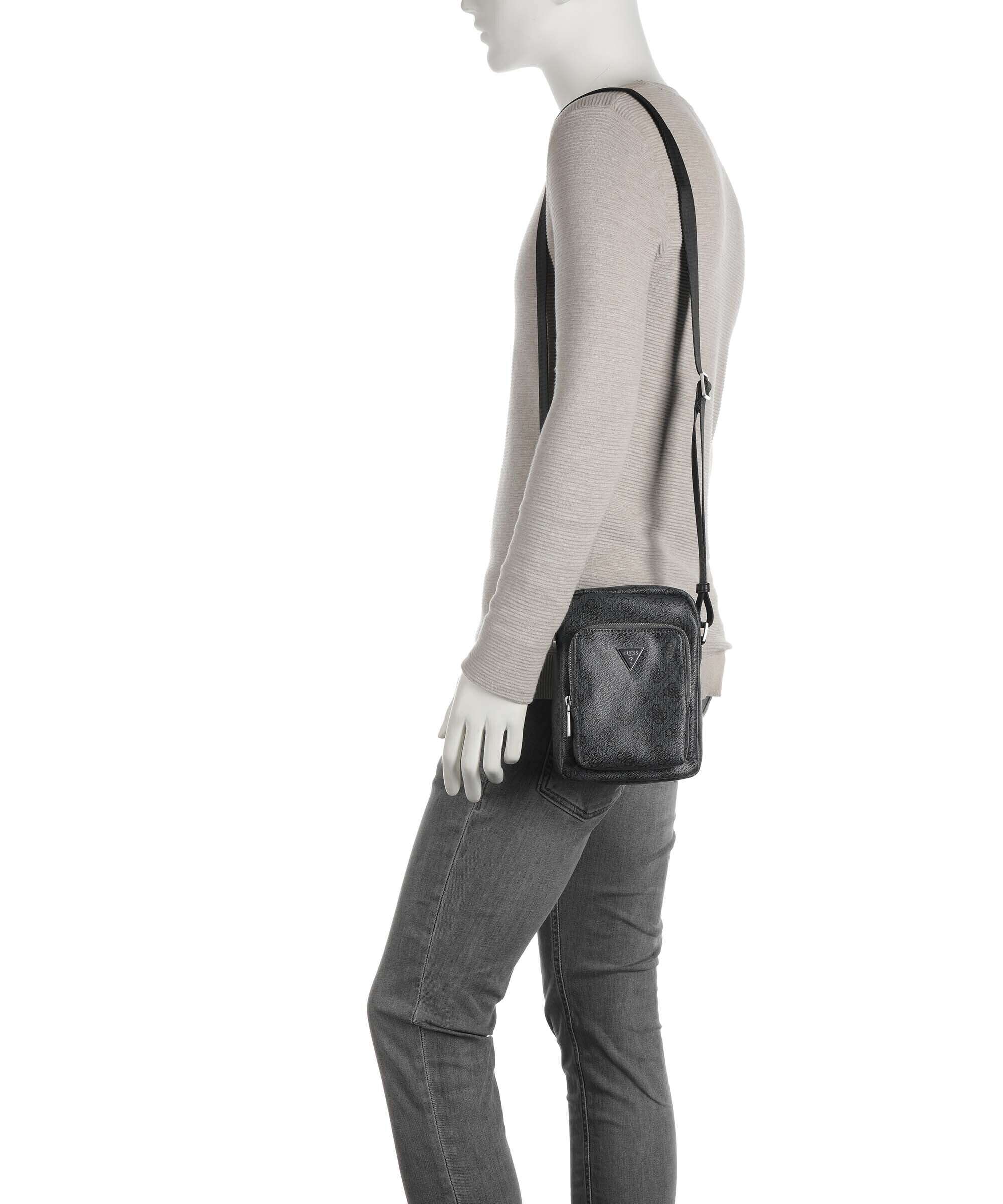 Guess Milano Eco Crossbody bag black - Image 3