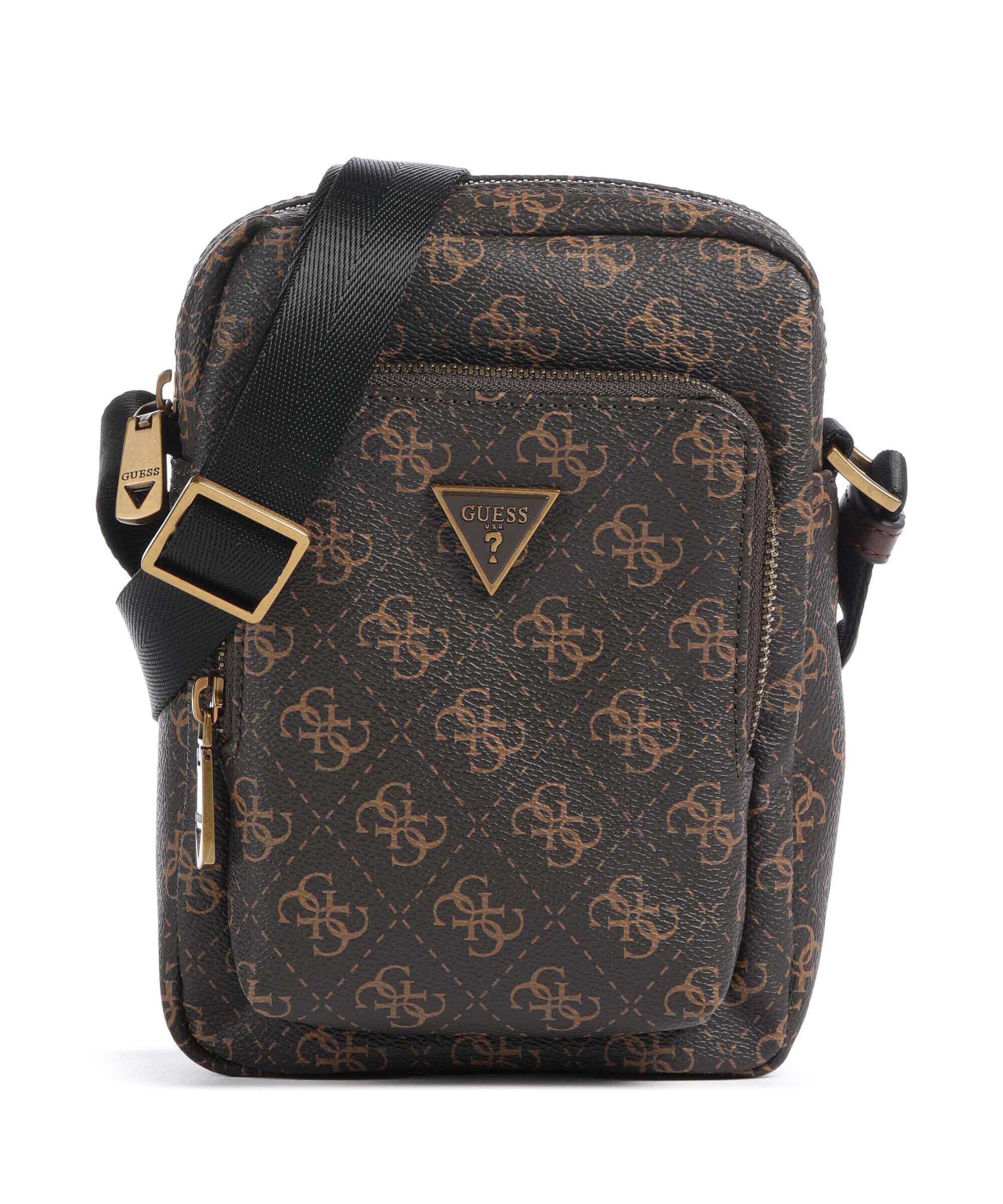 Guess Milano Eco Crossbody bag brown/ochre