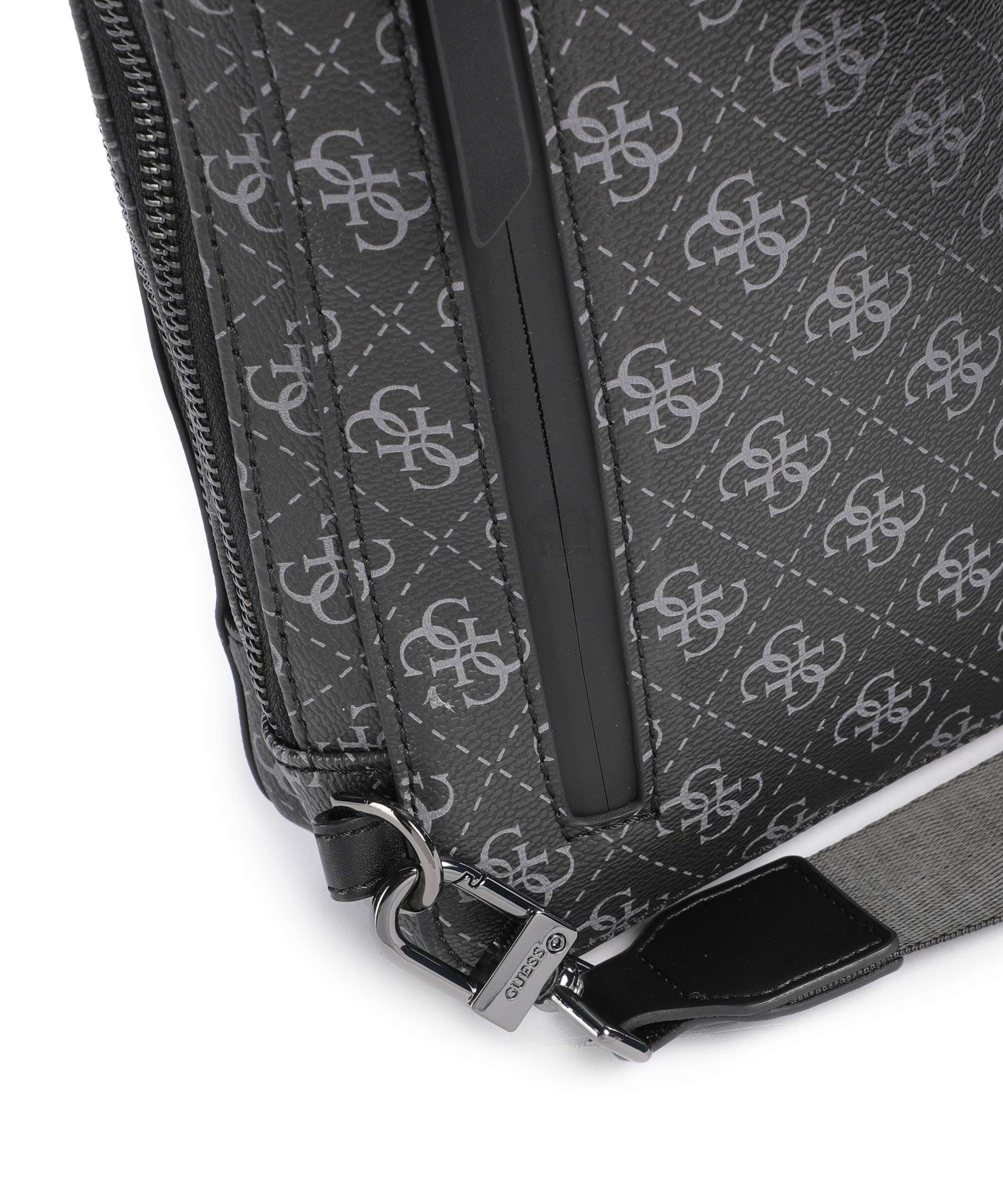 Guess Milano Sling bag dark black - Image 4