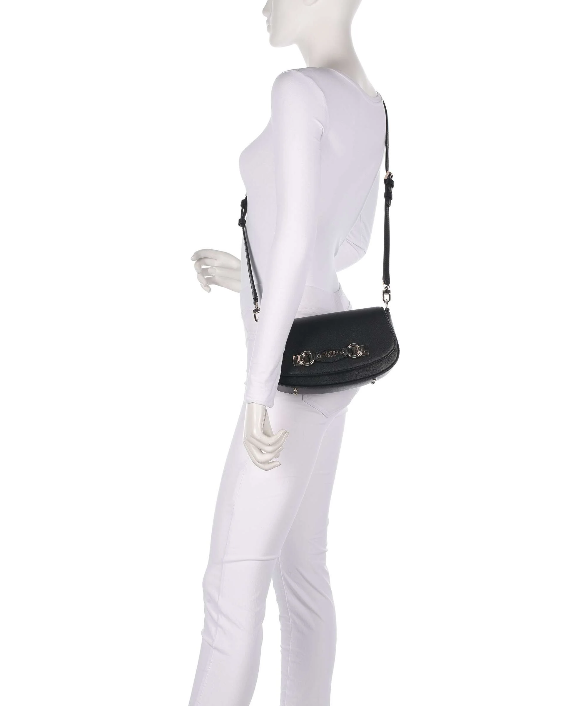 Guess Mimina Crossbody bag black - Image 3