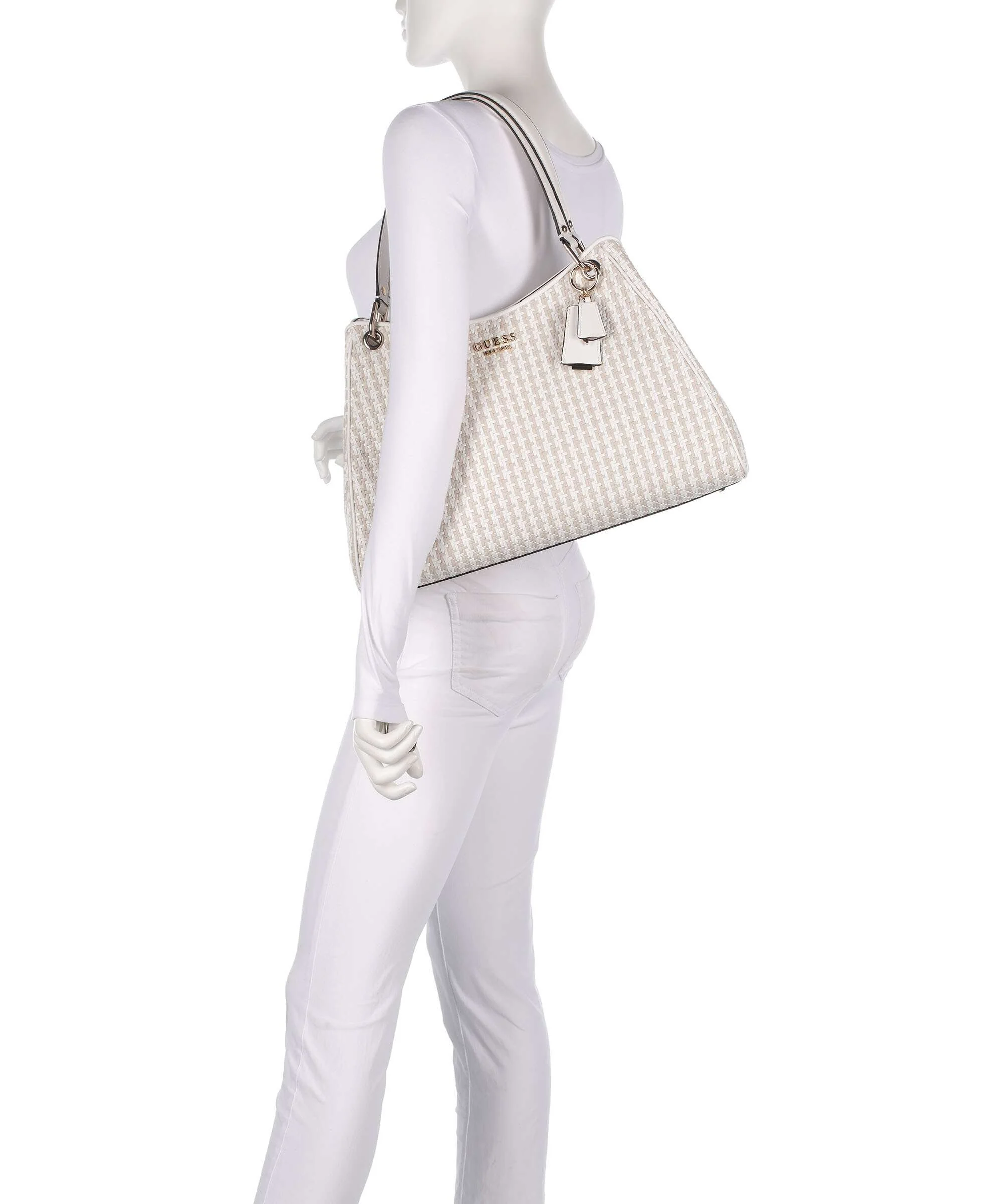 Guess Mirema Tote bag white/multicolour - Image 3