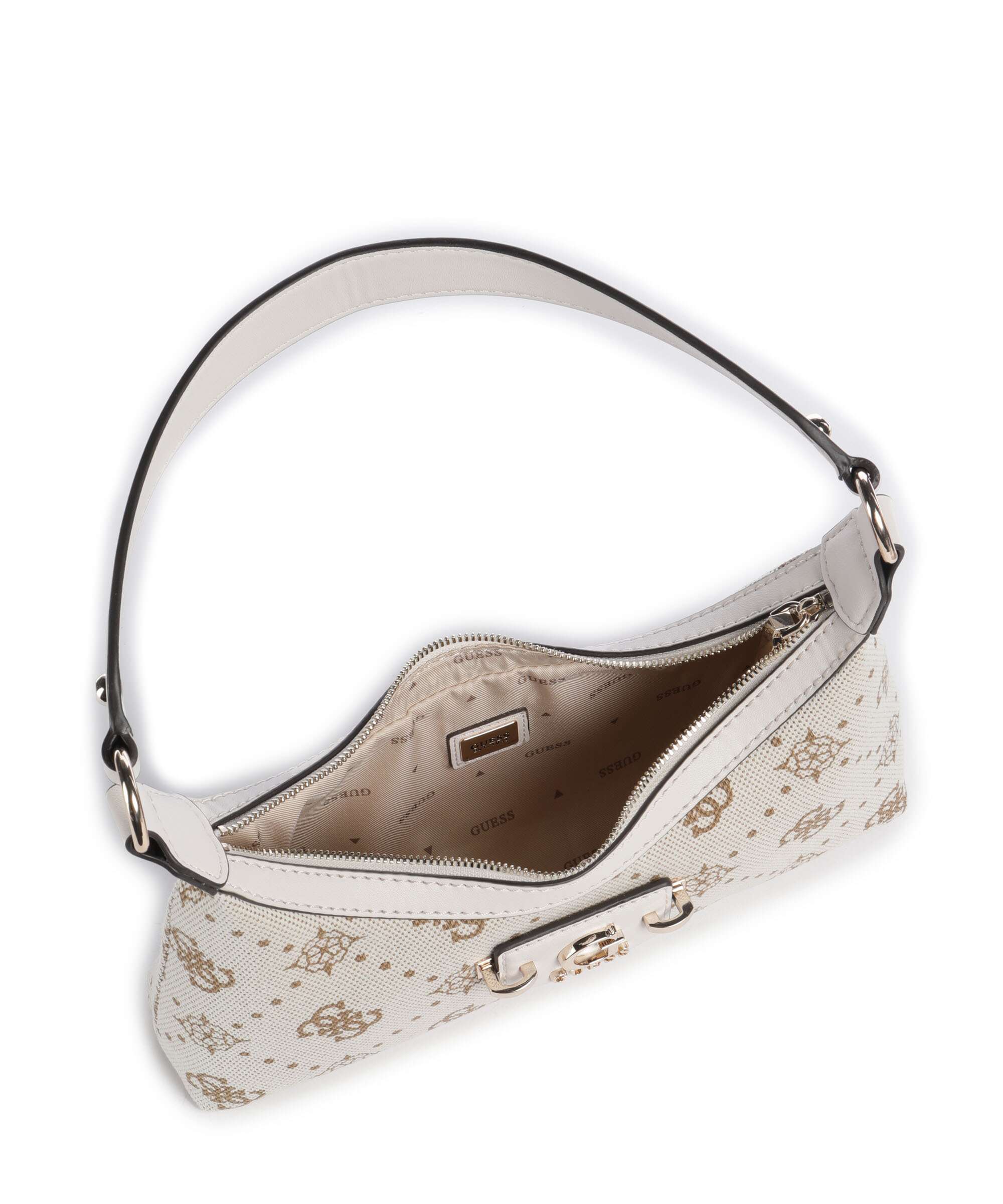 Guess Neda 4G Peony Logo Shoulder bag offwhite logo - Image 5