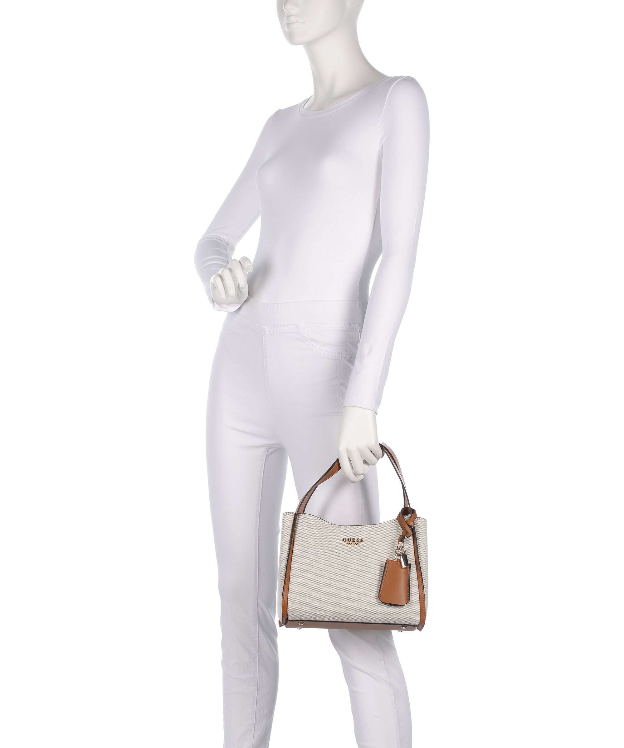 Guess Nicolette Handbag natural/caramel - Image 3