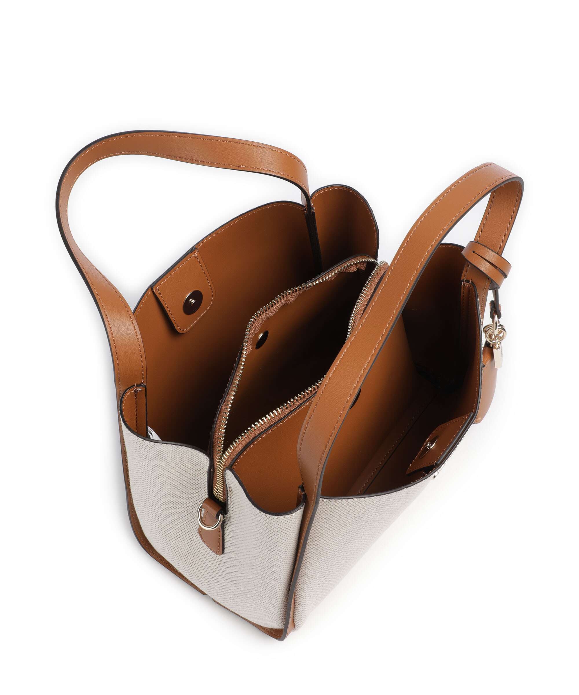 Guess Nicolette Handbag natural/caramel - Image 6