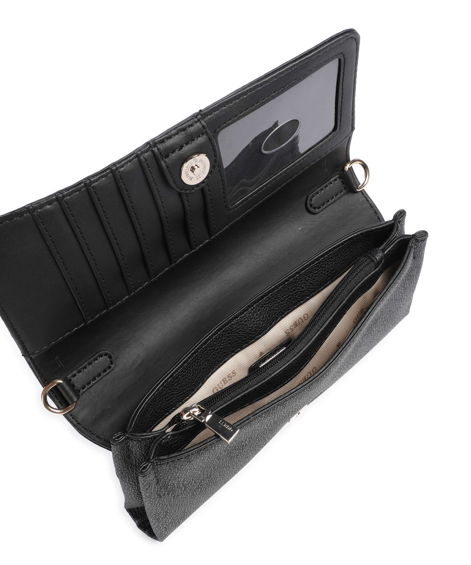 Guess Noelle 4G Basique Logo Wallet coal logo - Image 6