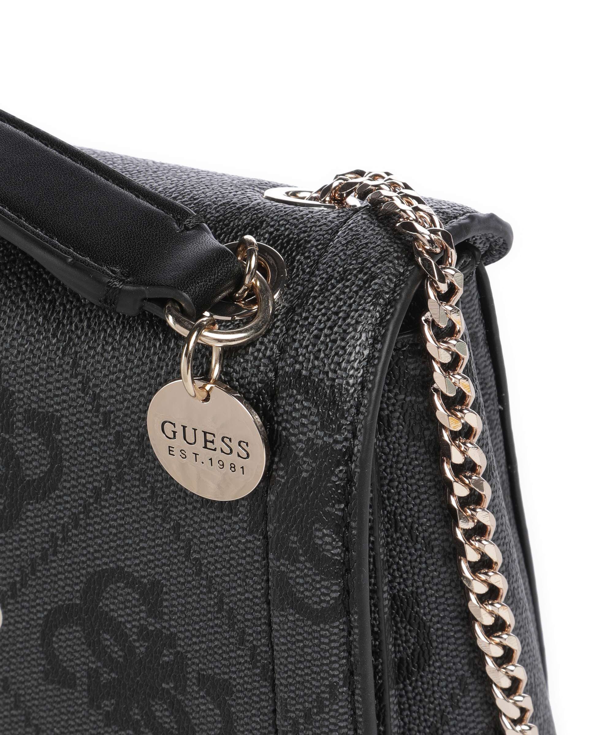Guess Noelle 4G Logo Shoulder bag coal logo - Image 5