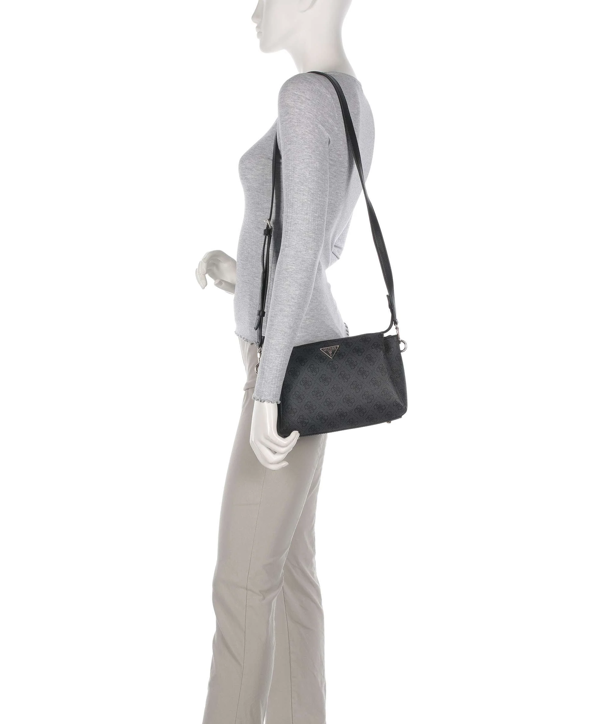 Guess Noelle Crossbody bag coal logo - Image 3