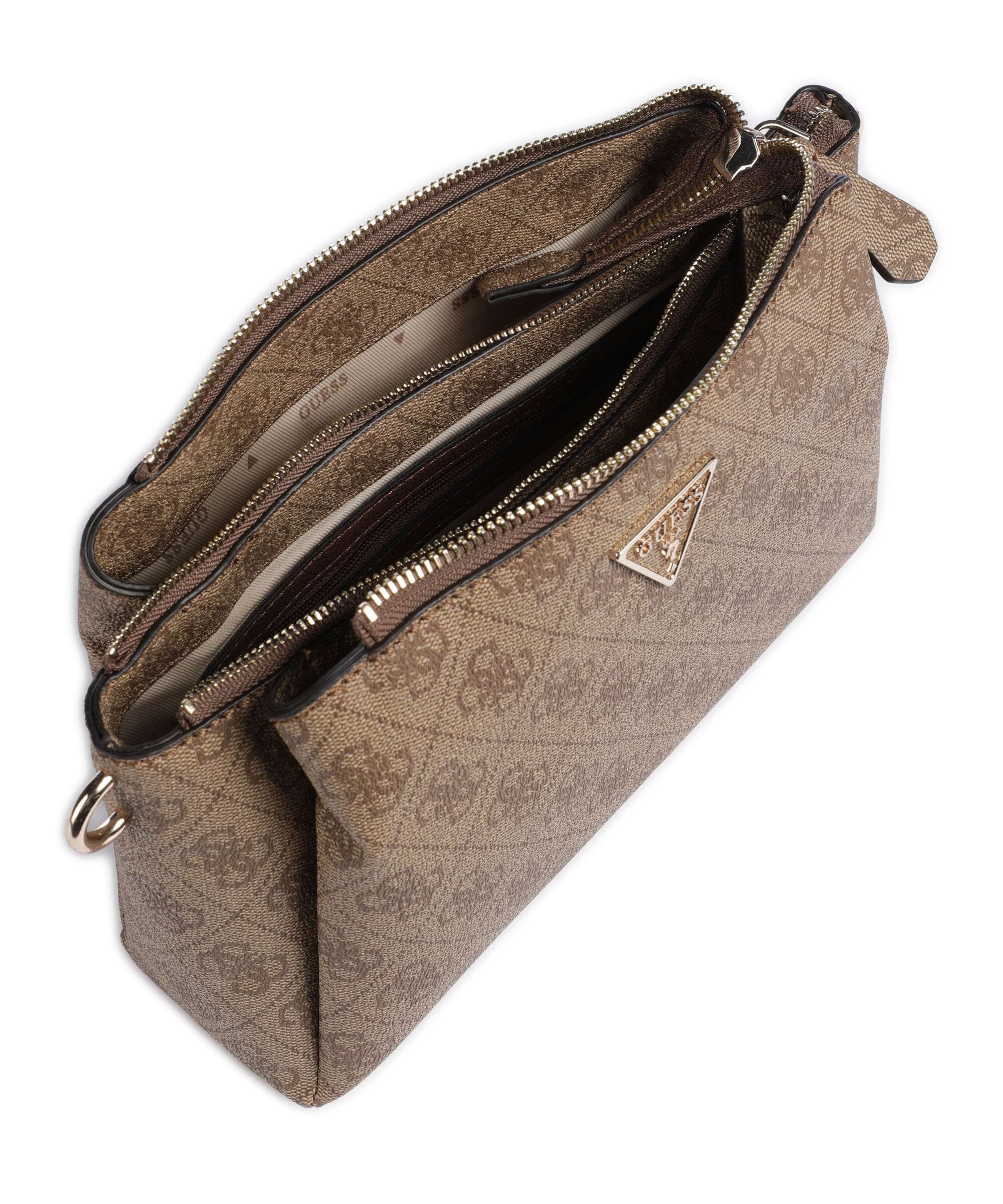 Guess Noelle Crossbody bag latte logo/brown - Image 6