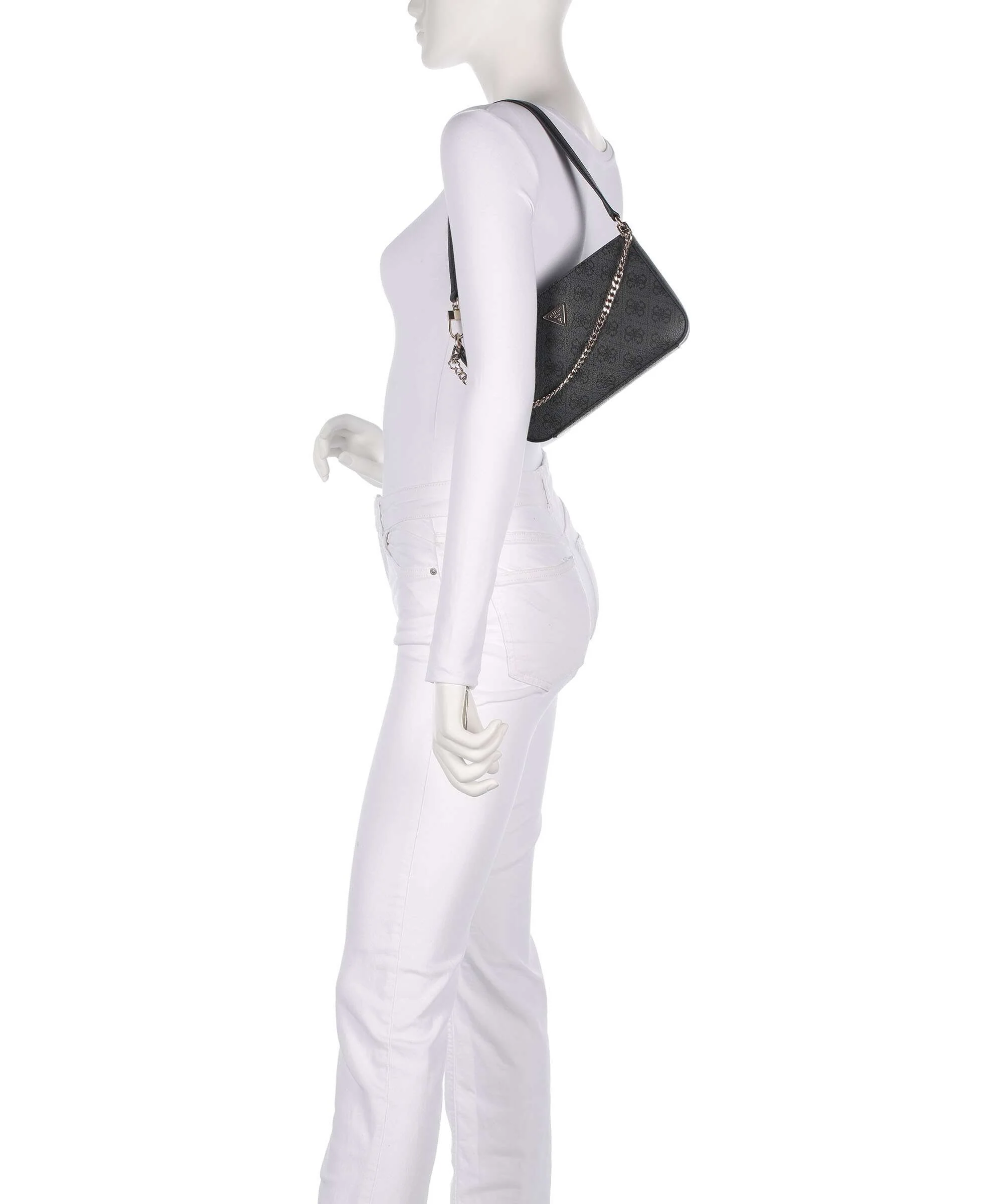 Guess Noelle Mini Shoulder bag coal logo - Image 3
