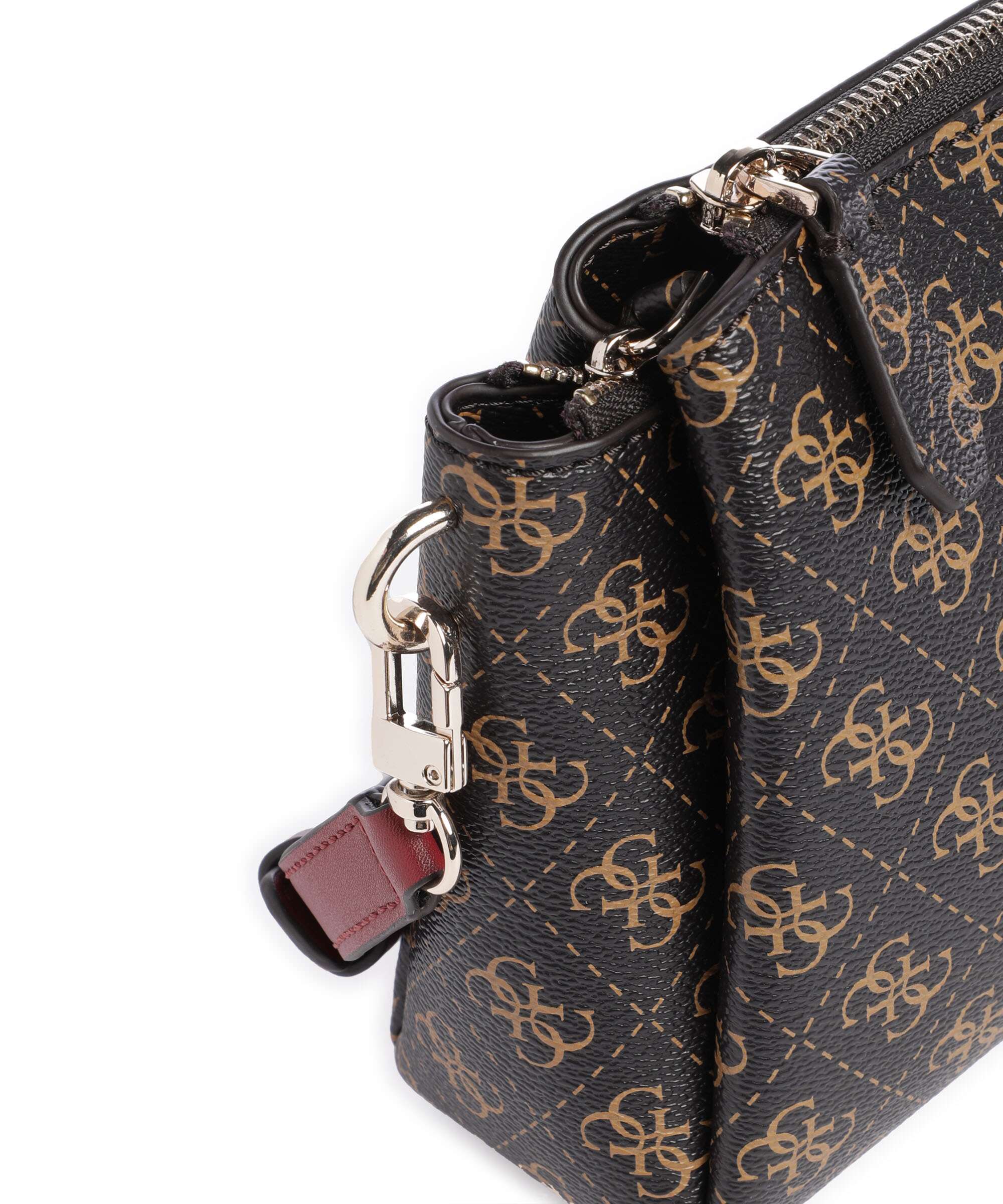 Guess Noelle Q Logo Crossbody bag brown - Image 4
