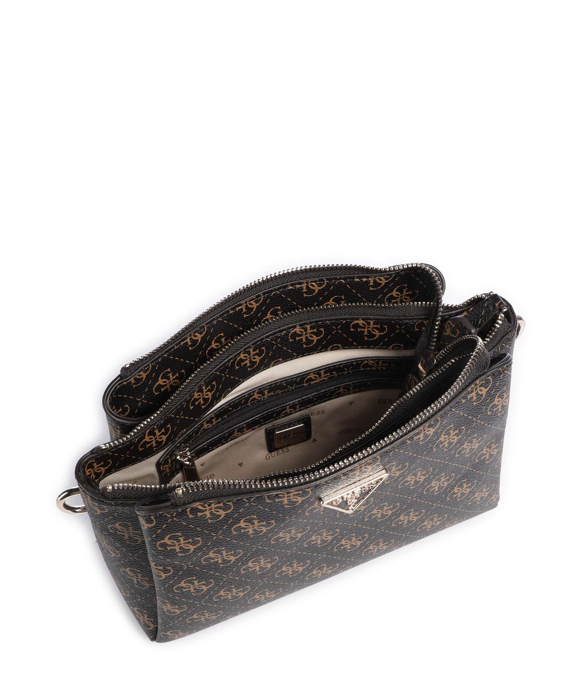 Guess Noelle Q Logo Crossbody bag brown - Image 6
