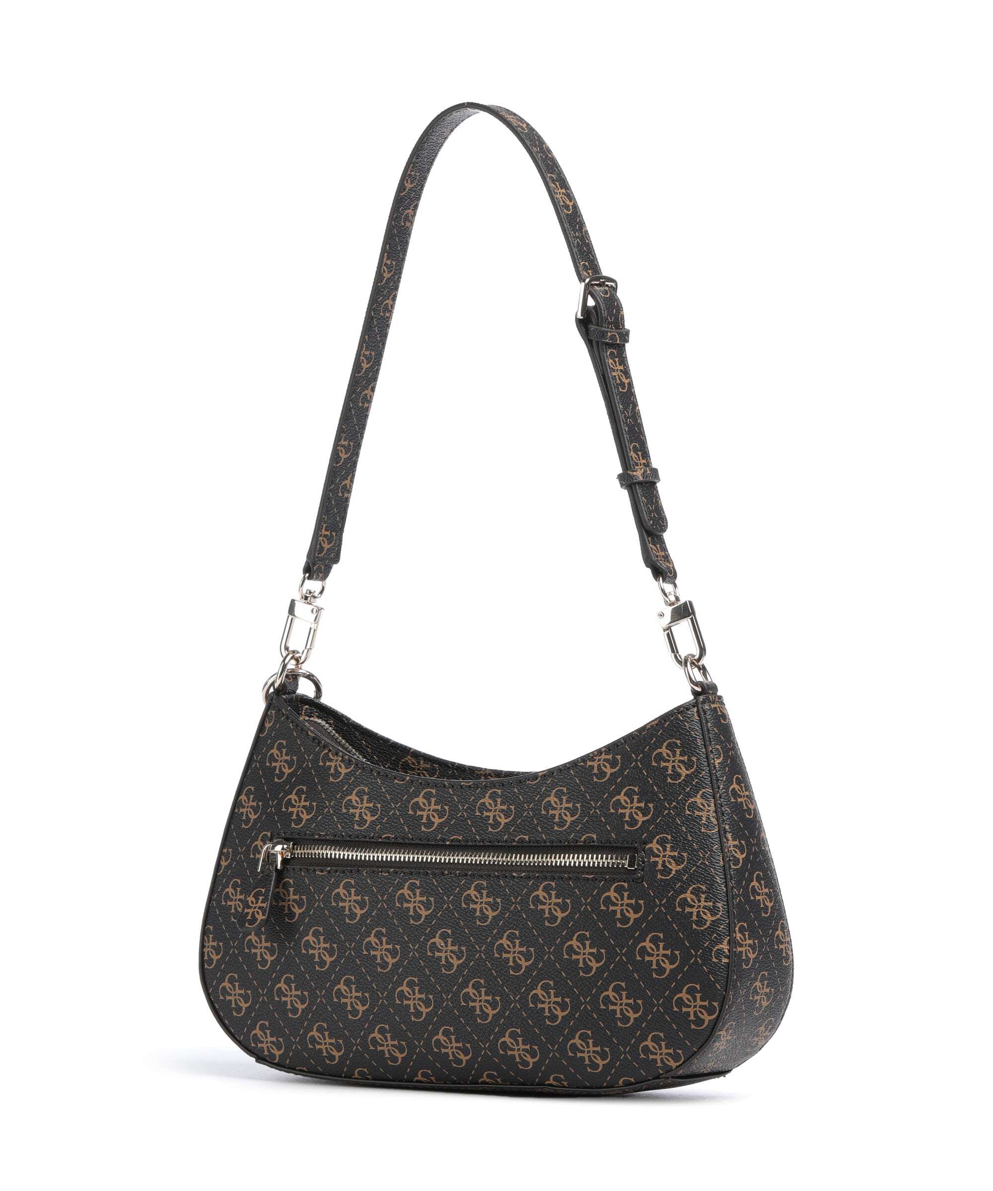 Guess Noelle Q Logo Shoulder bag brown logo - Image 2