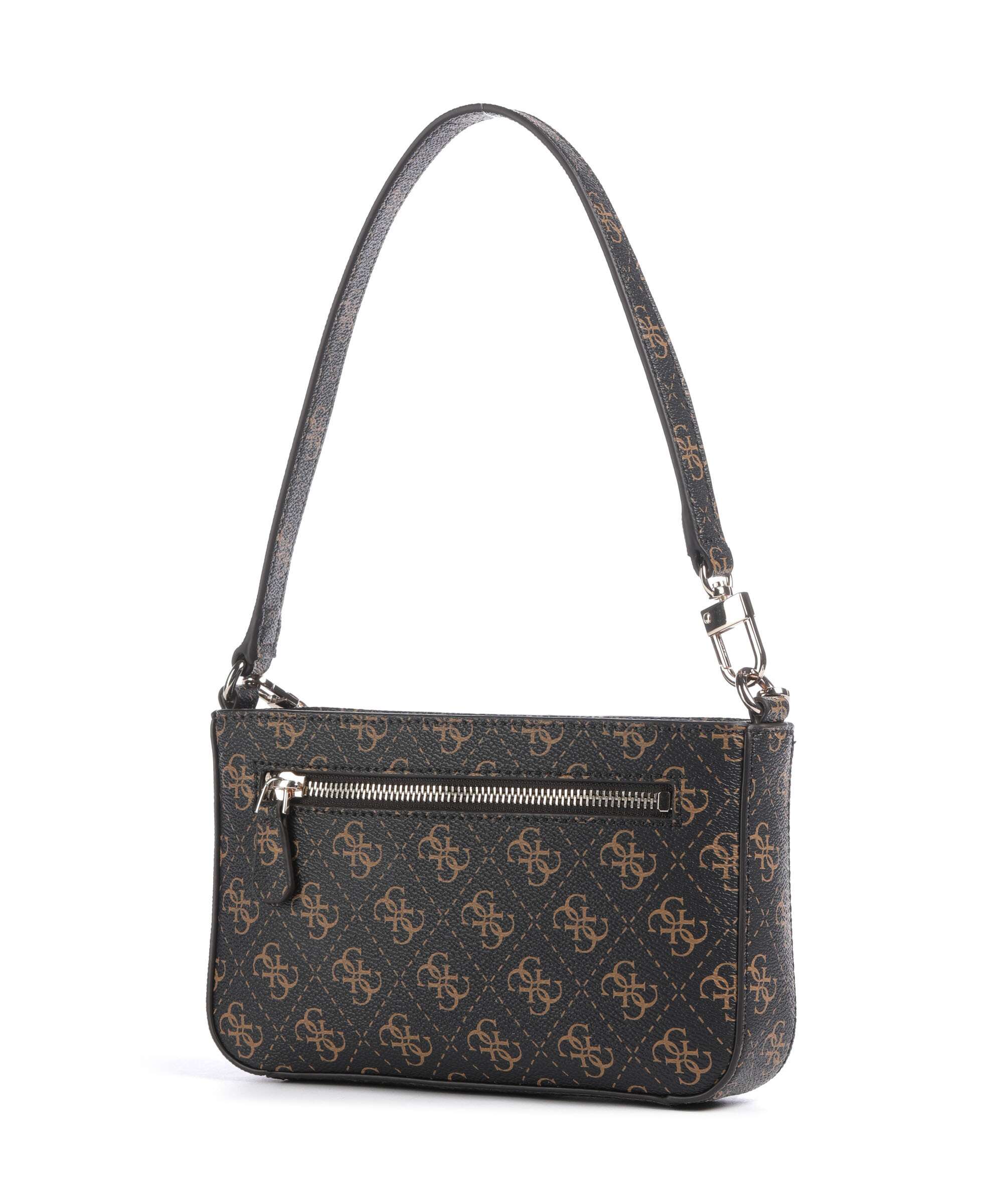 Guess Noelle Q Logo Shoulder bag brown logo - Image 2