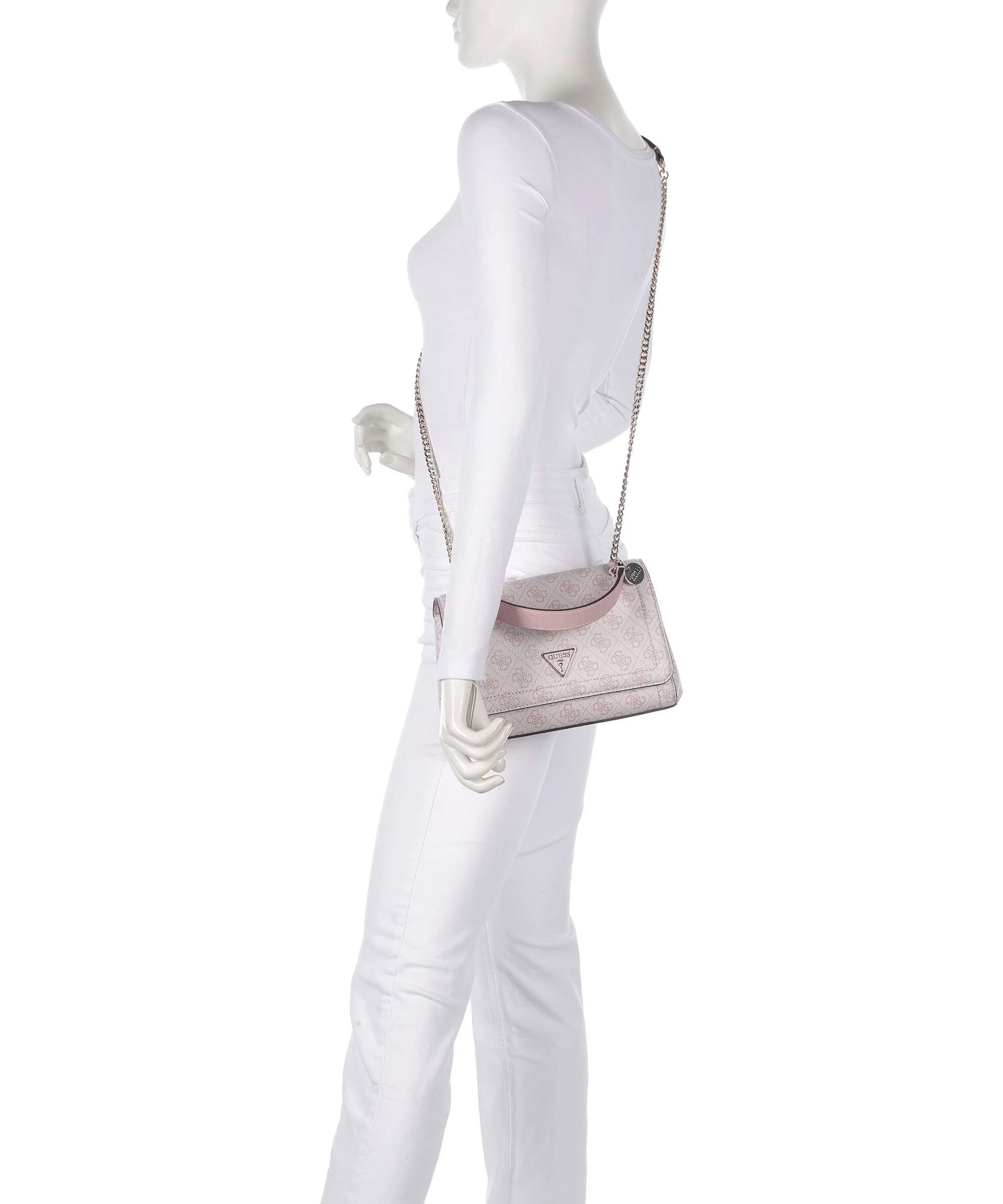 Guess Noelle Shoulder bag orchid logo - Image 4
