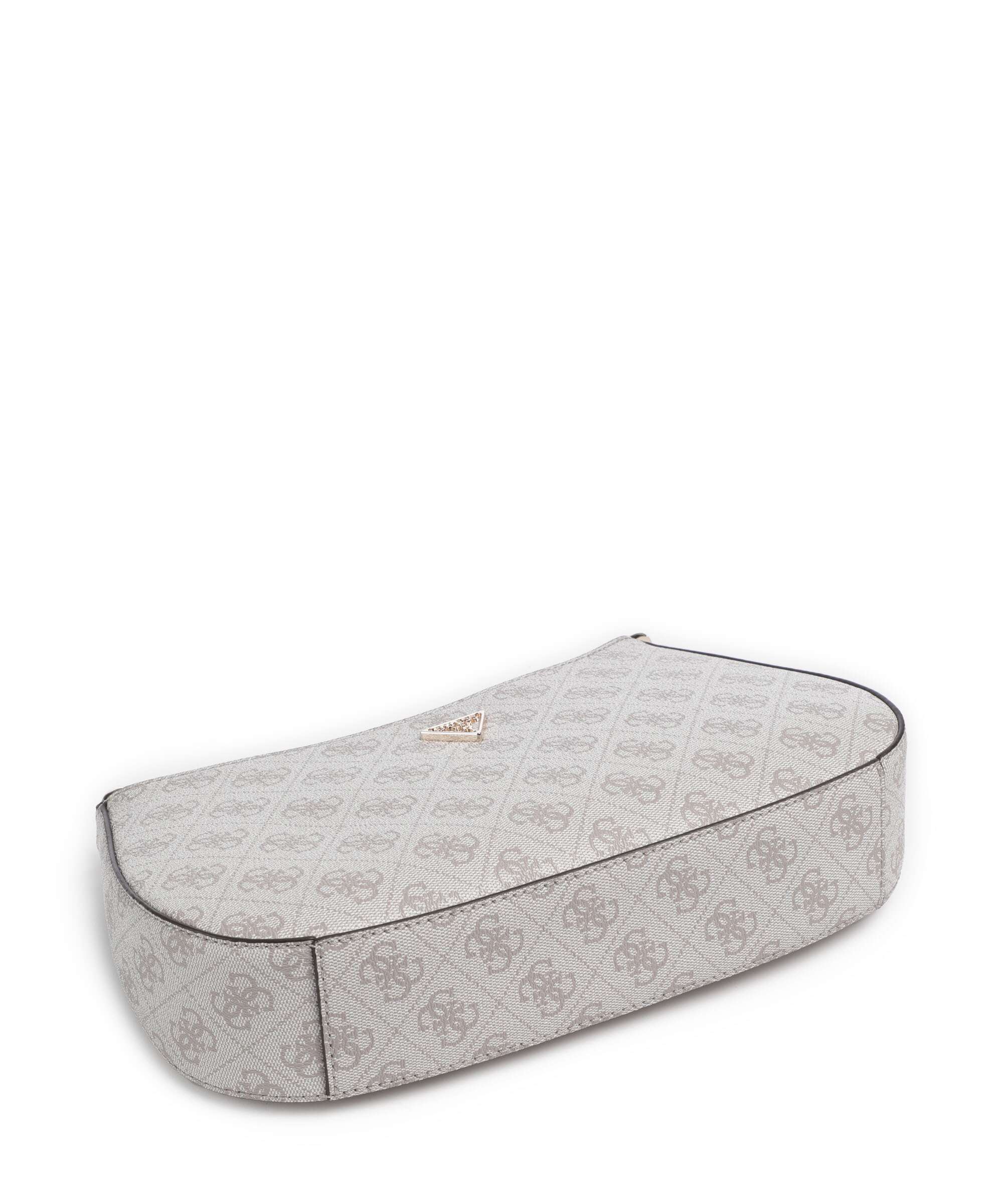 Guess Noelle Shoulder bag dark taupe logo - Image 5