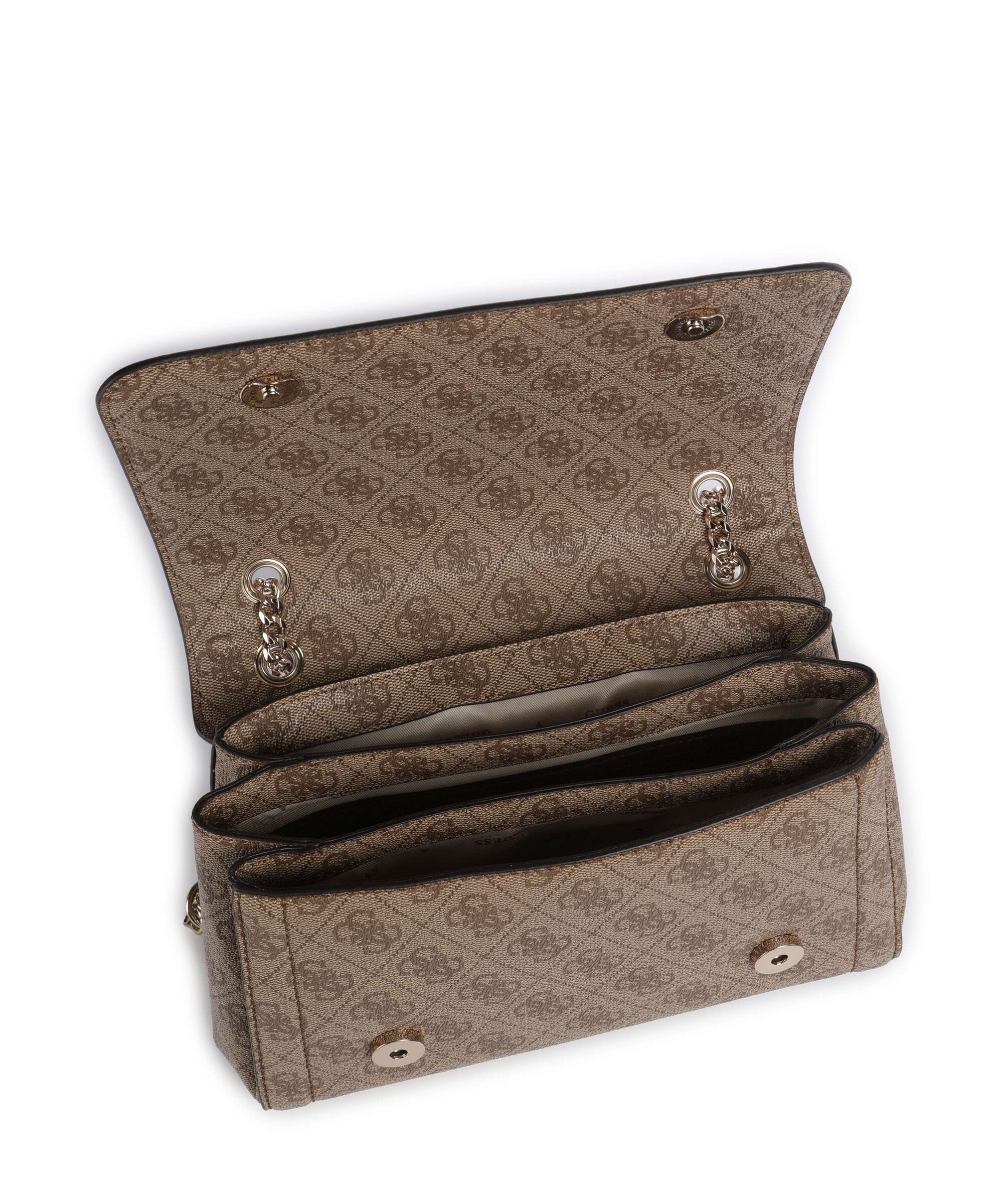 Guess Noelle Shoulder bag latte logo/brown - Image 7