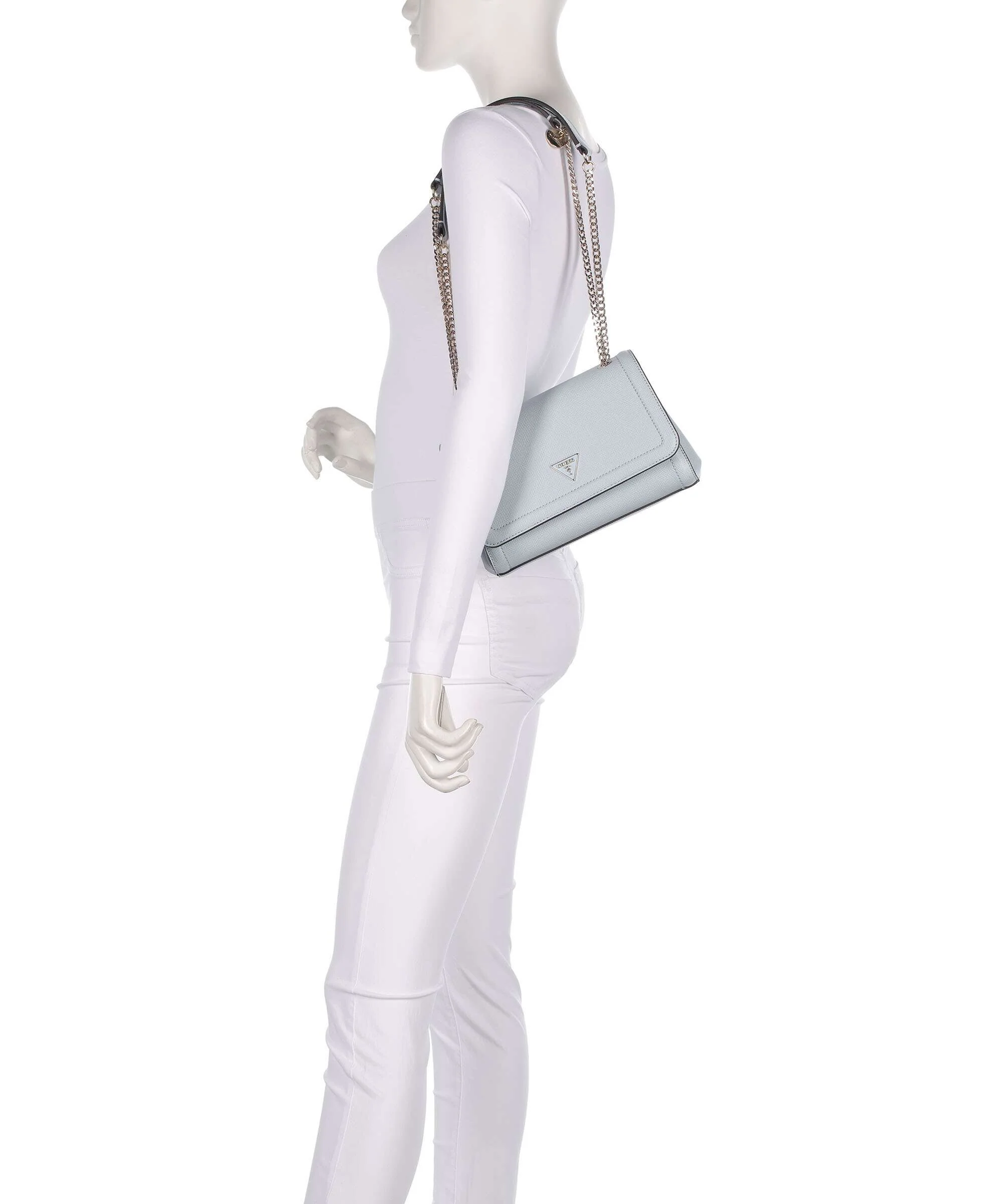 Guess Noelle Shoulder bag misty blue - Image 4