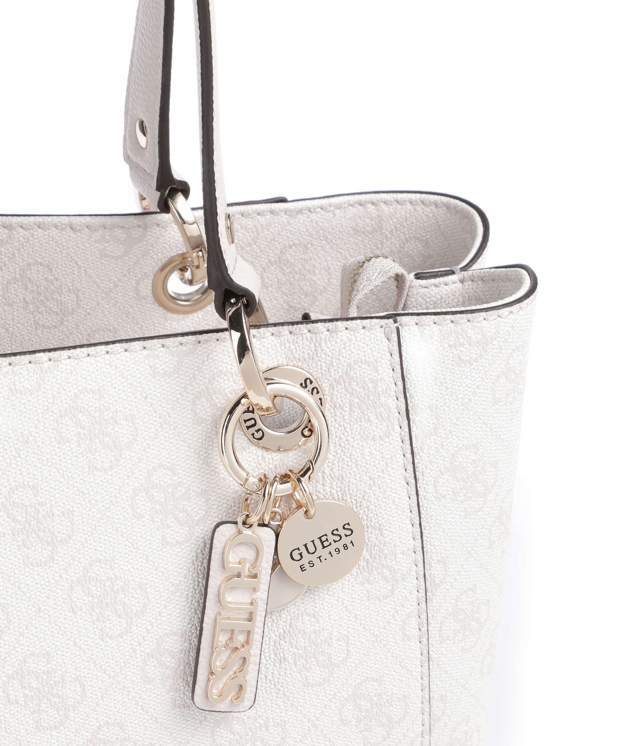 Guess Noelle Tote bag white logo - Image 4