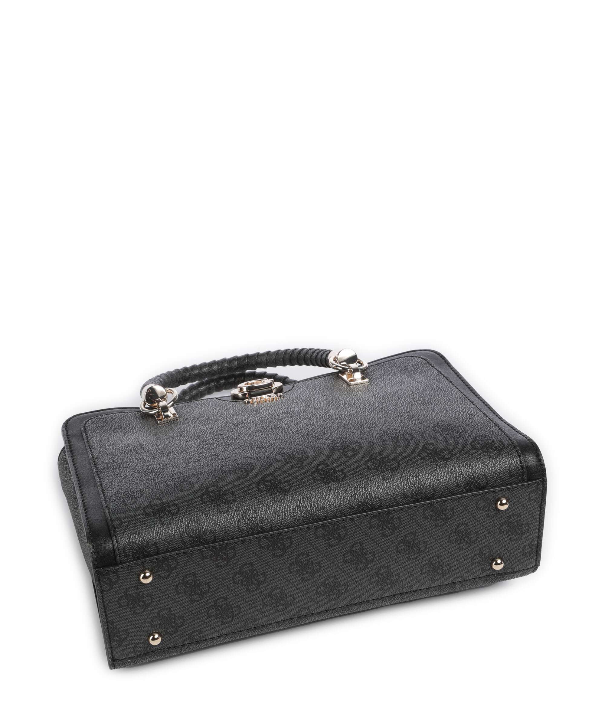 Guess Orlina 4G Logo Handbag coal logo - Image 5