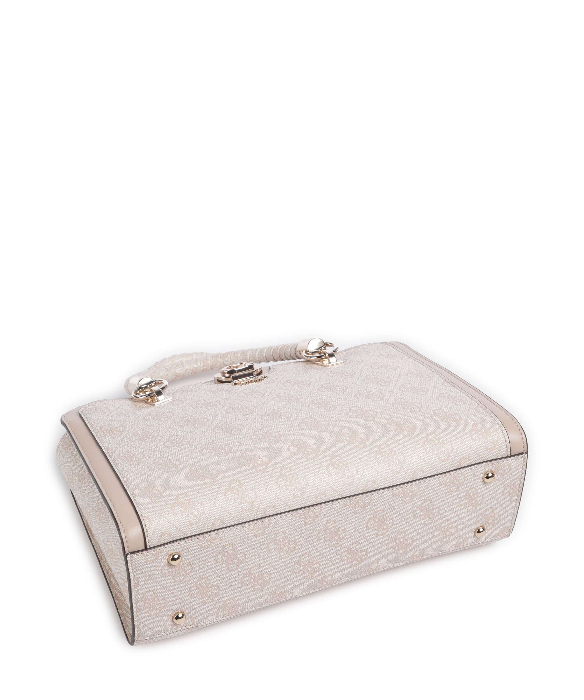 Guess Orlina 4G Logo Handbag sand logo - Image 5