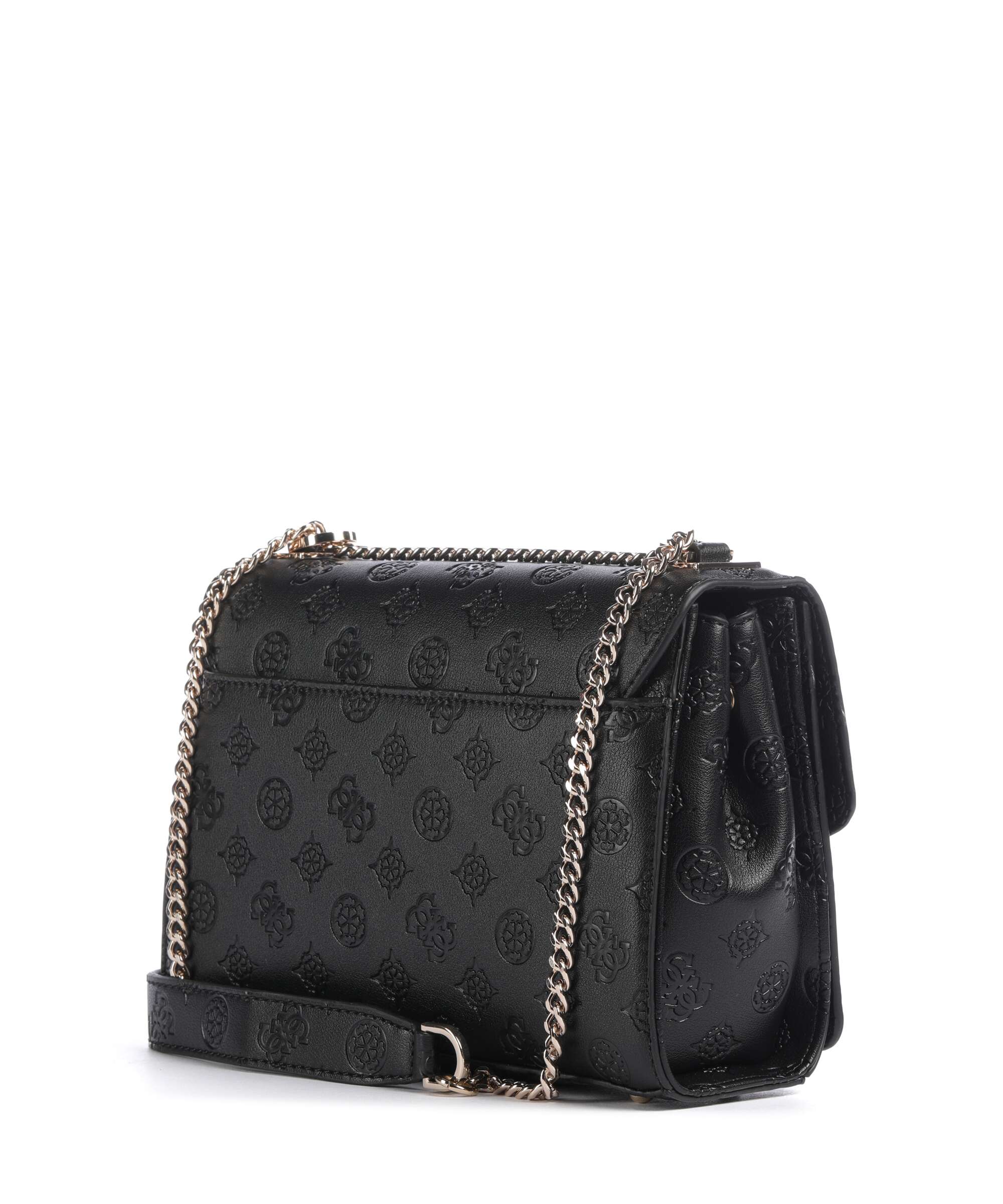 Guess Phoebe Peony Debossed Shoulder bag black logo - Image 2