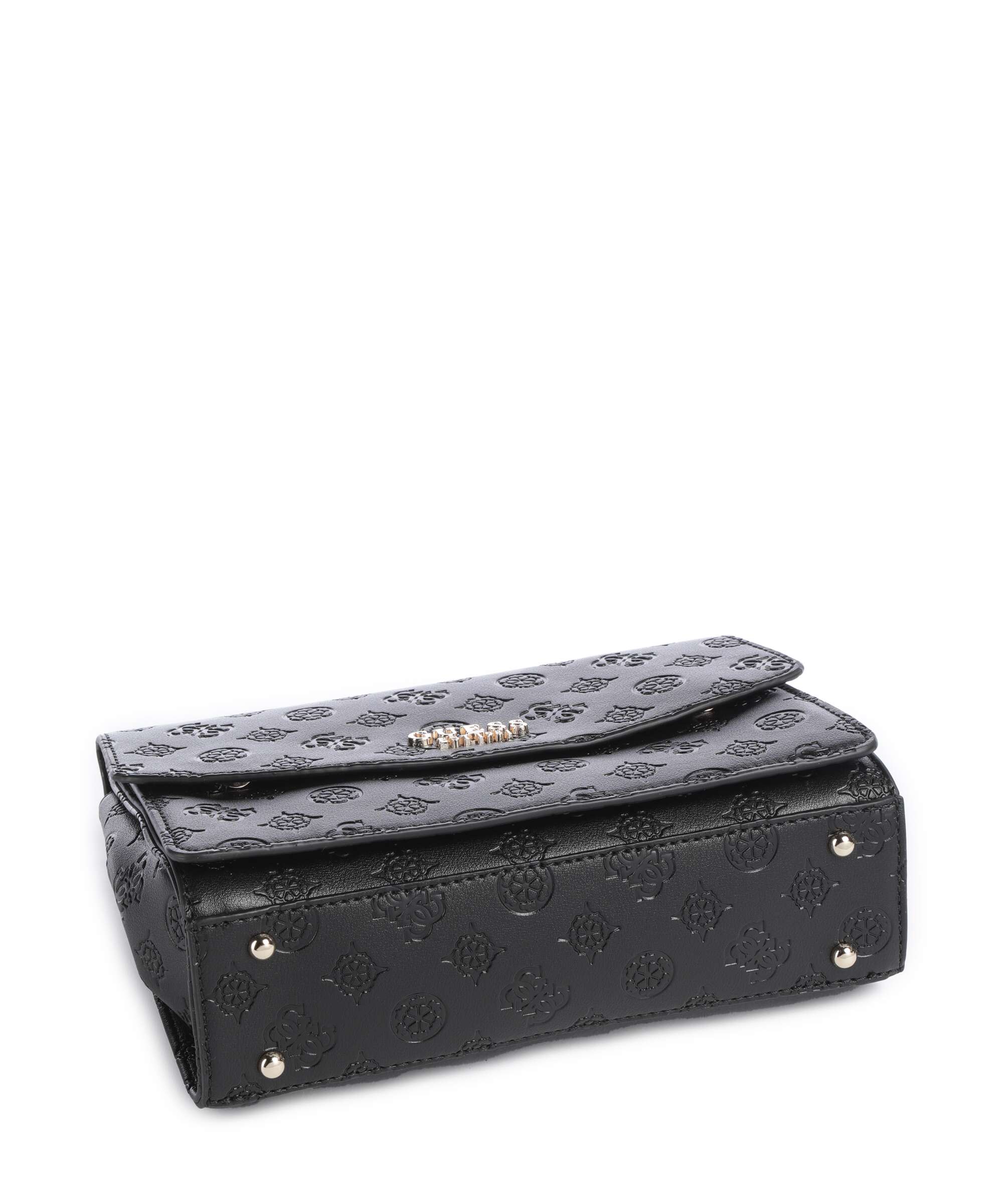 Guess Phoebe Peony Debossed Shoulder bag black logo - Image 6