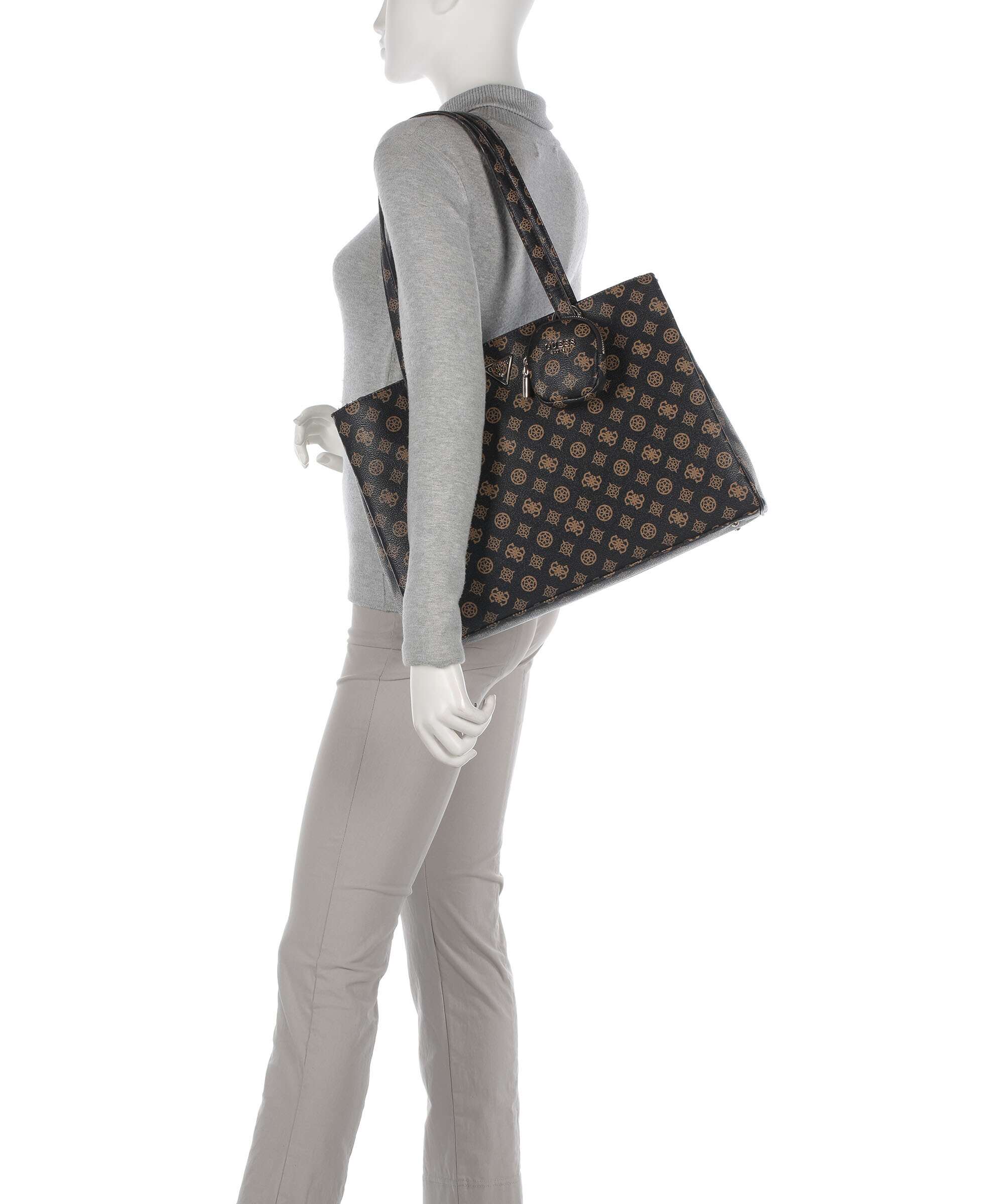 Guess Power Play Tote bag mocha logo - Image 3