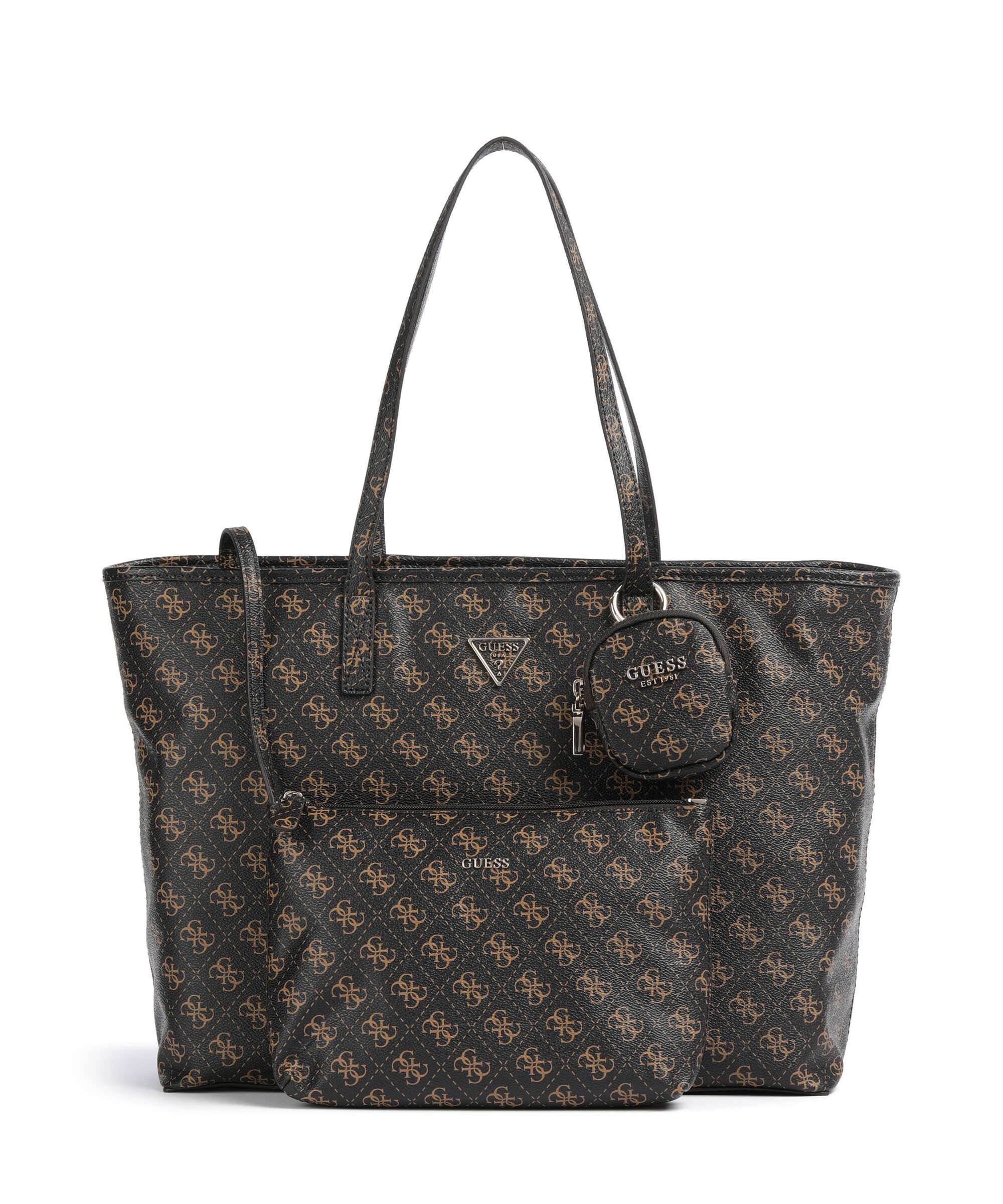 Guess Power Play Tote bag brown logo - Image 2