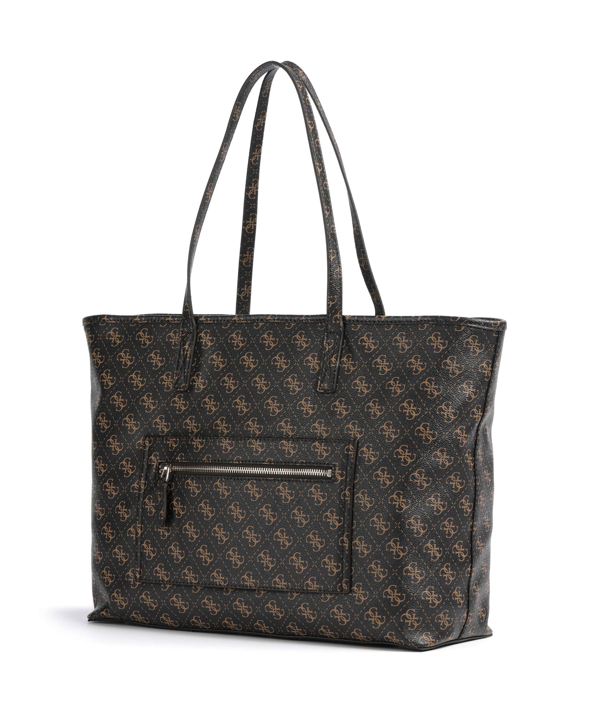 Guess Power Play Tote bag brown logo - Image 4