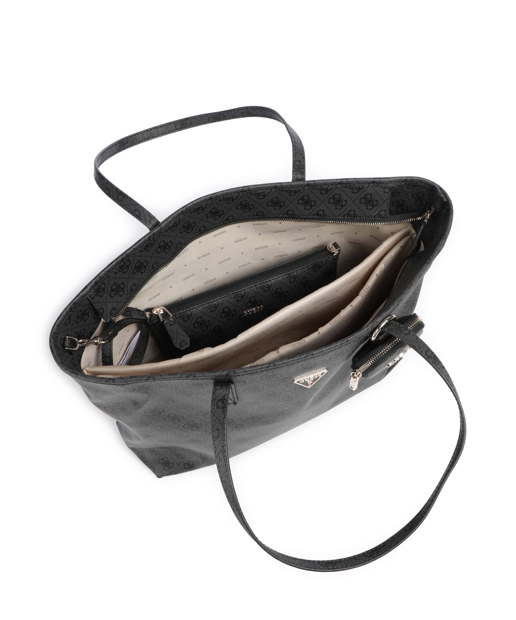 Guess Power Play Tote bag coal logo - Image 6