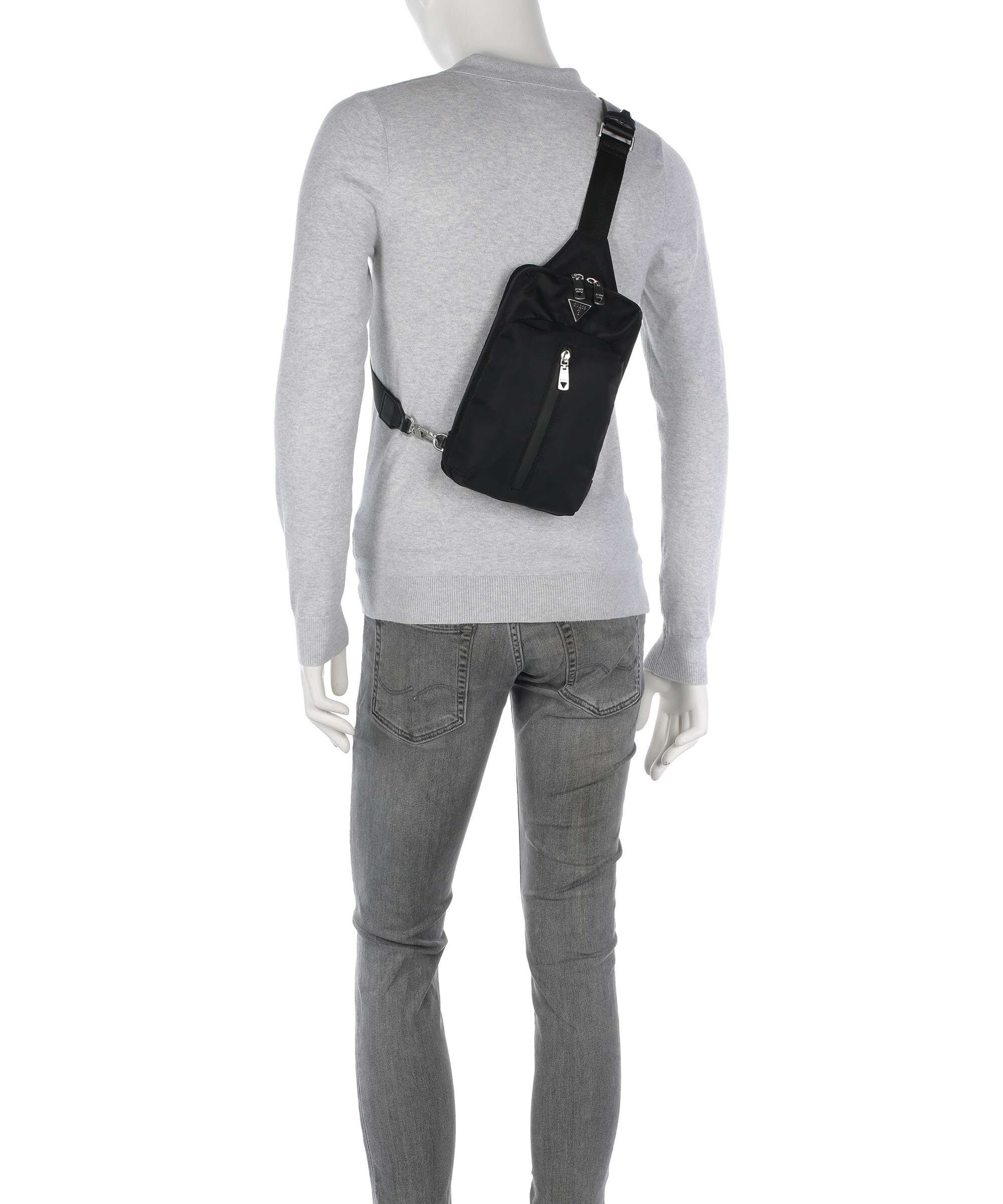 Guess Roma Sling bag black - Image 3