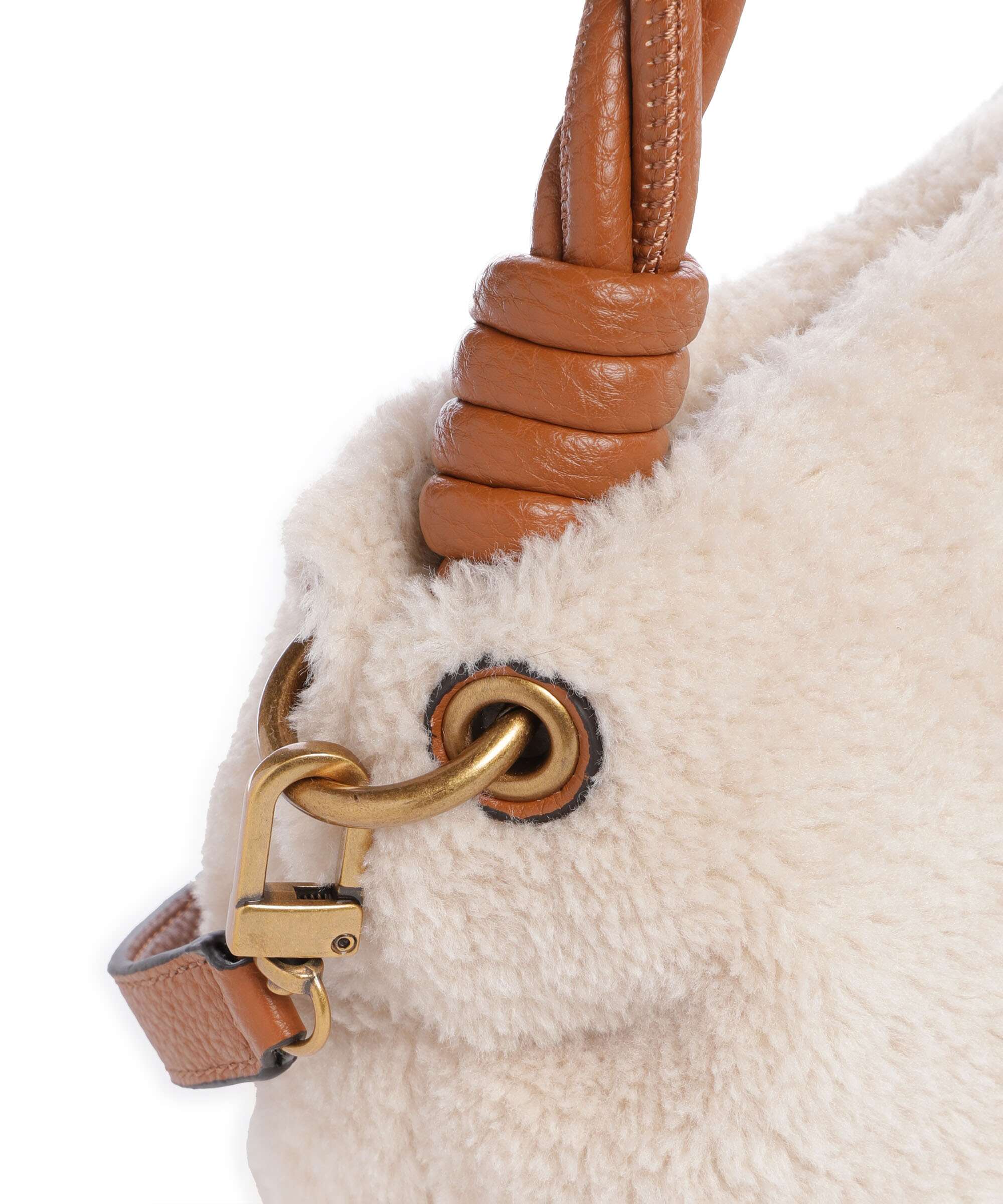 Guess Shaida Handbag natural/cognac - Image 4
