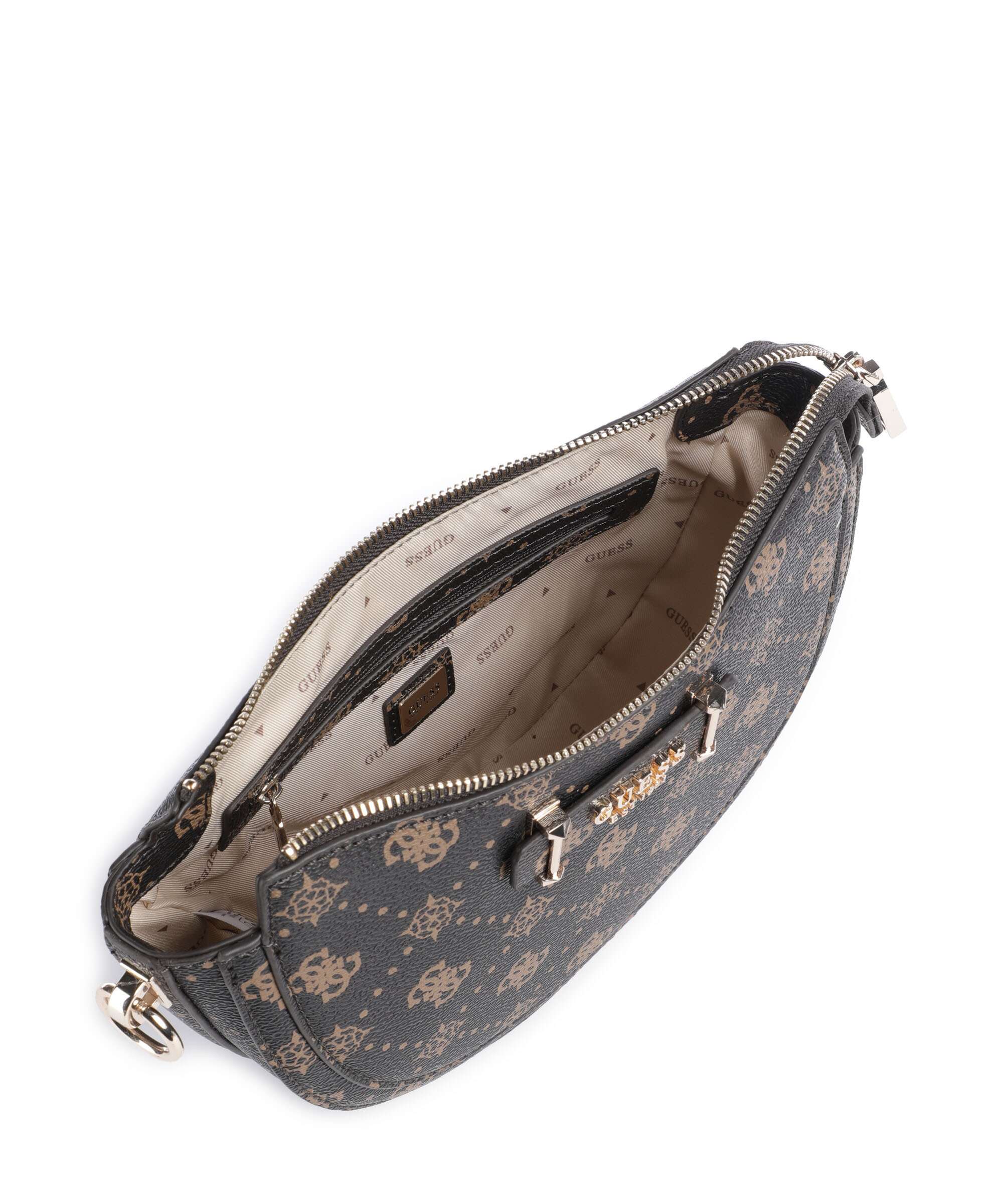 Guess Silia Crossbody bag espresso logo - Image 5
