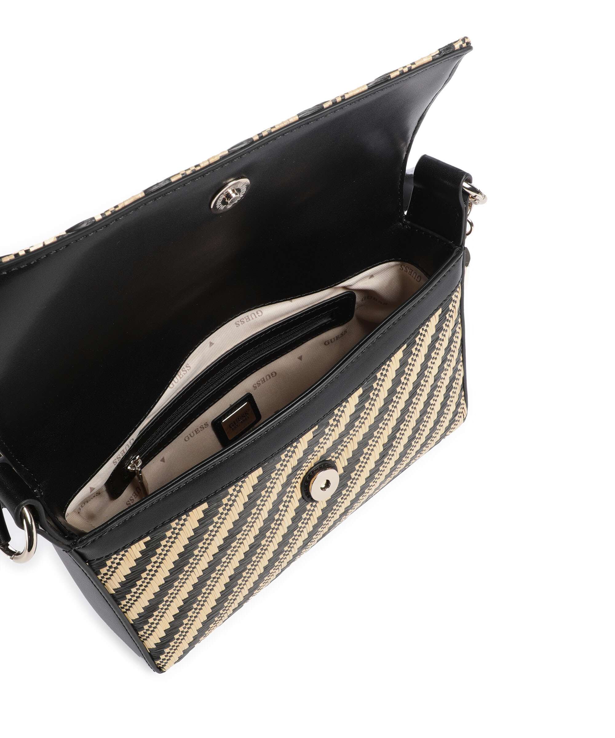 Guess Simona Shoulder bag natural/black - Image 6